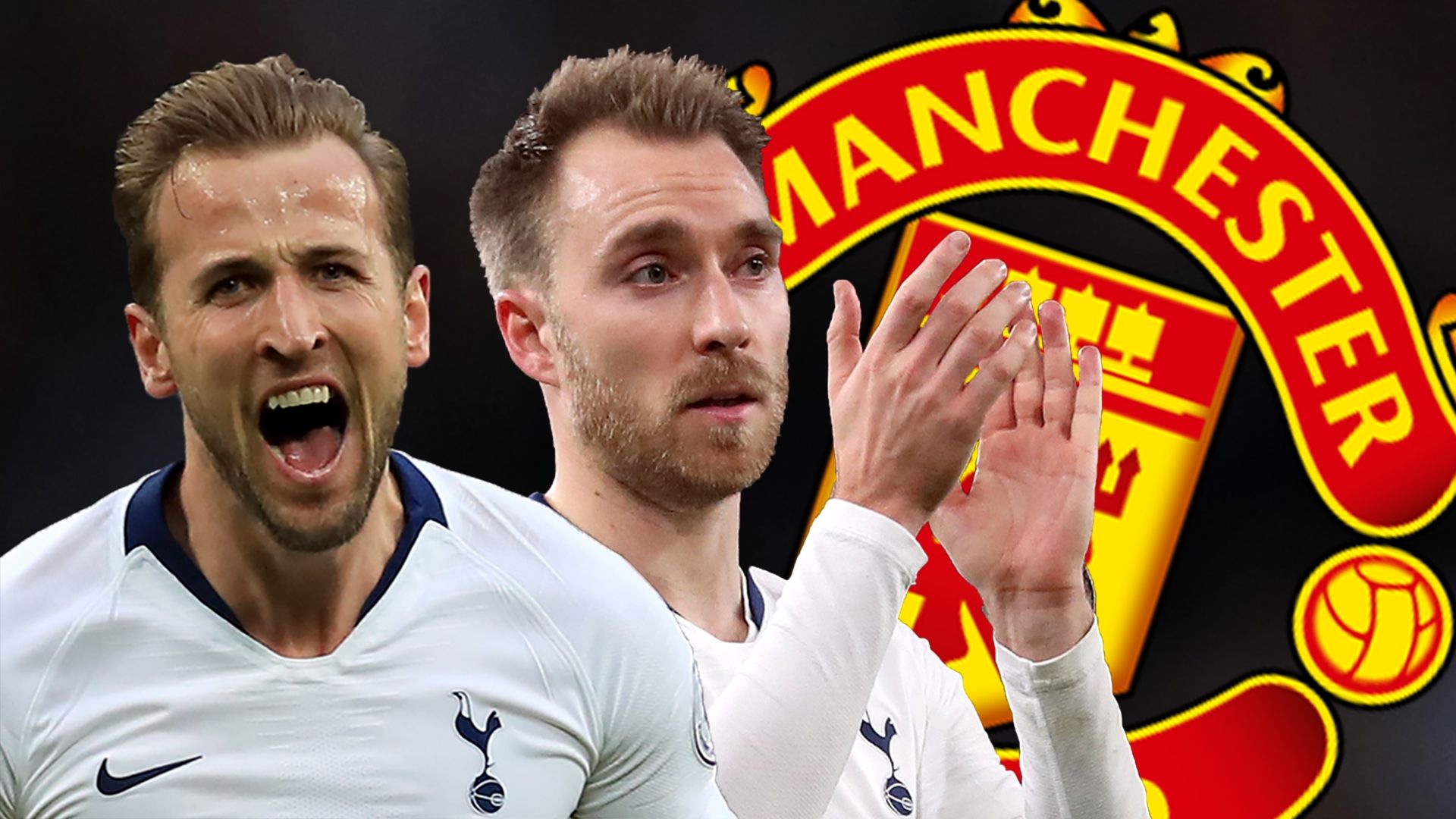 Harry Kane Christian Eriksen Man Utd