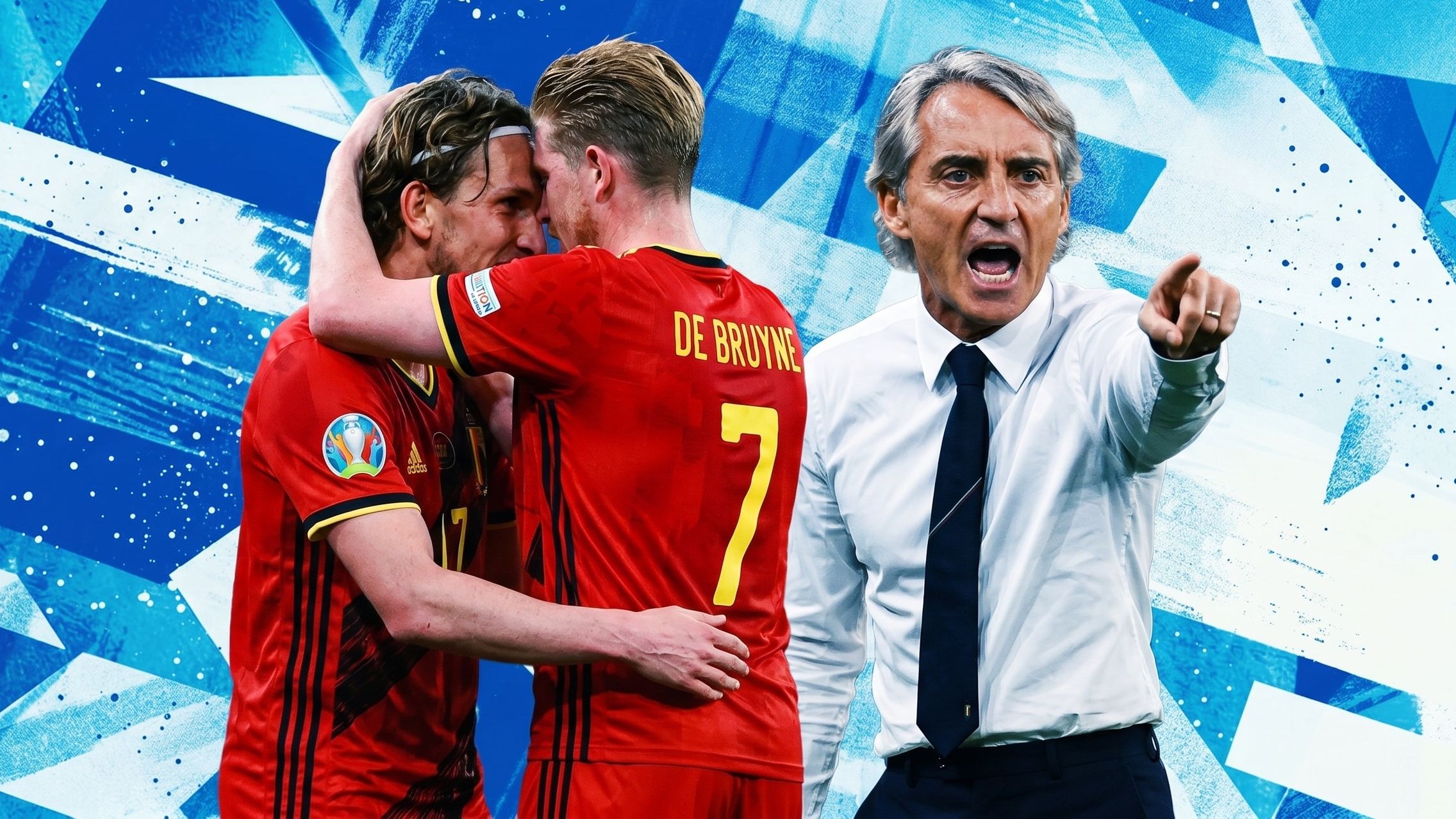 Italy Belgium Mancini Kevin De Bruyne (Goal Only)