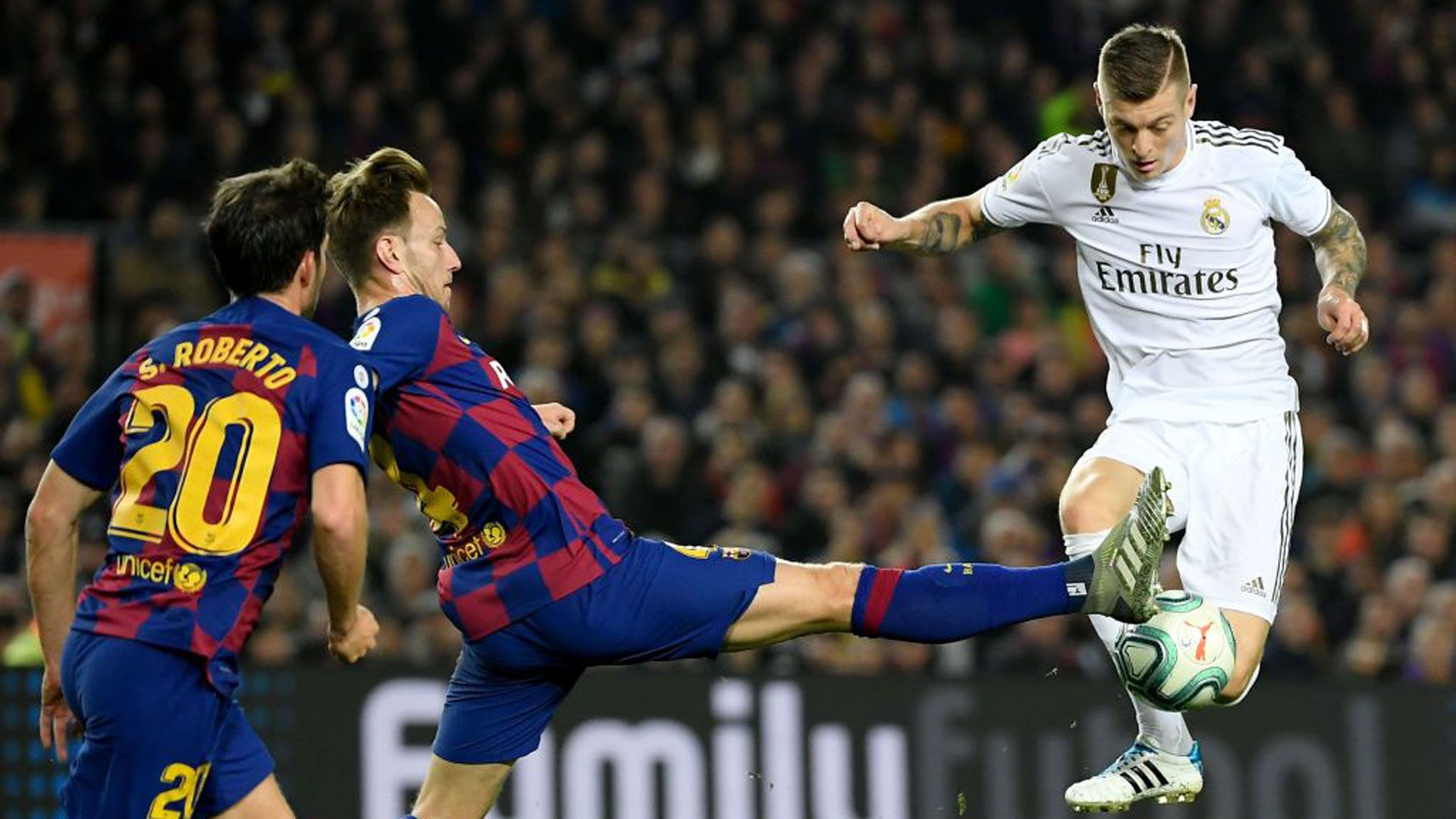 Ivan Rakitic FC Barcelona Real Madrid Clasico LaLiga 18122019