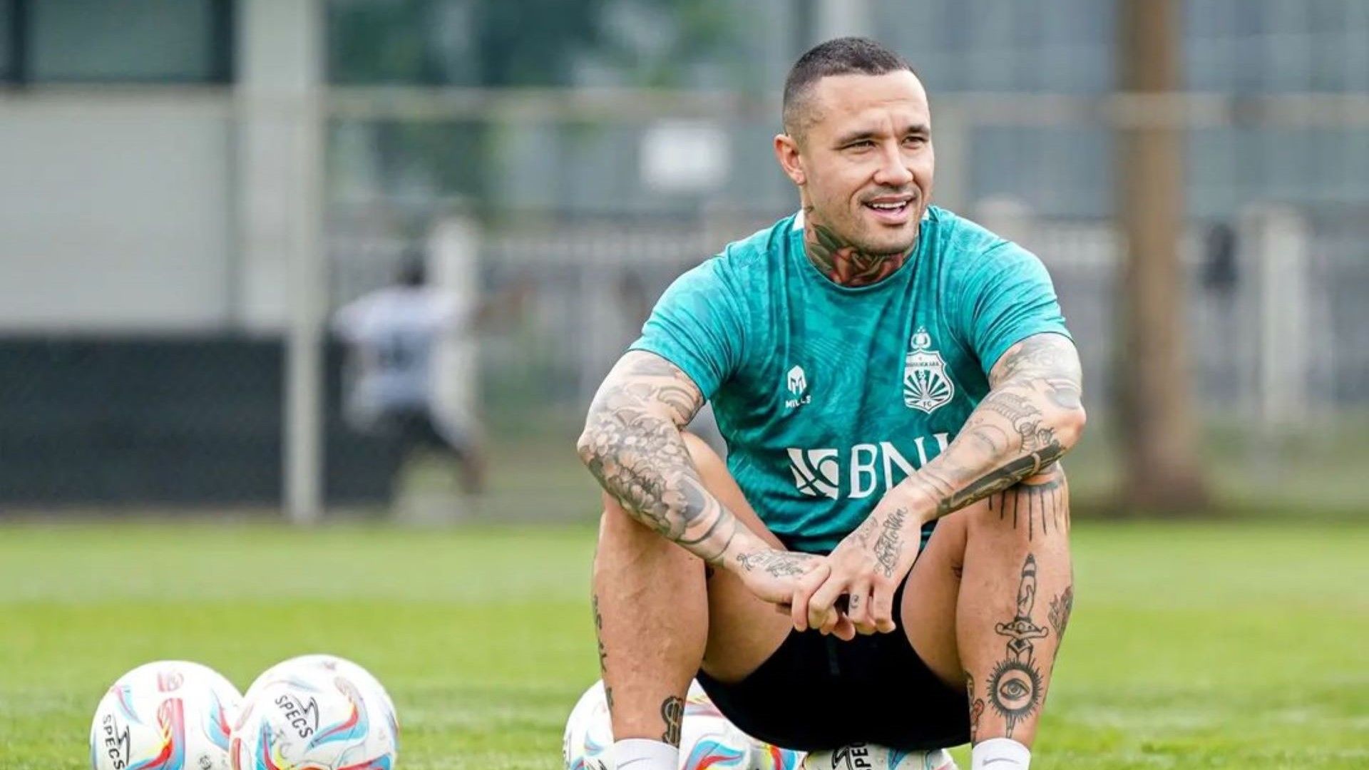 Radja Nainggolan - Latihan Bhayangkara Presisi Indonesia FC