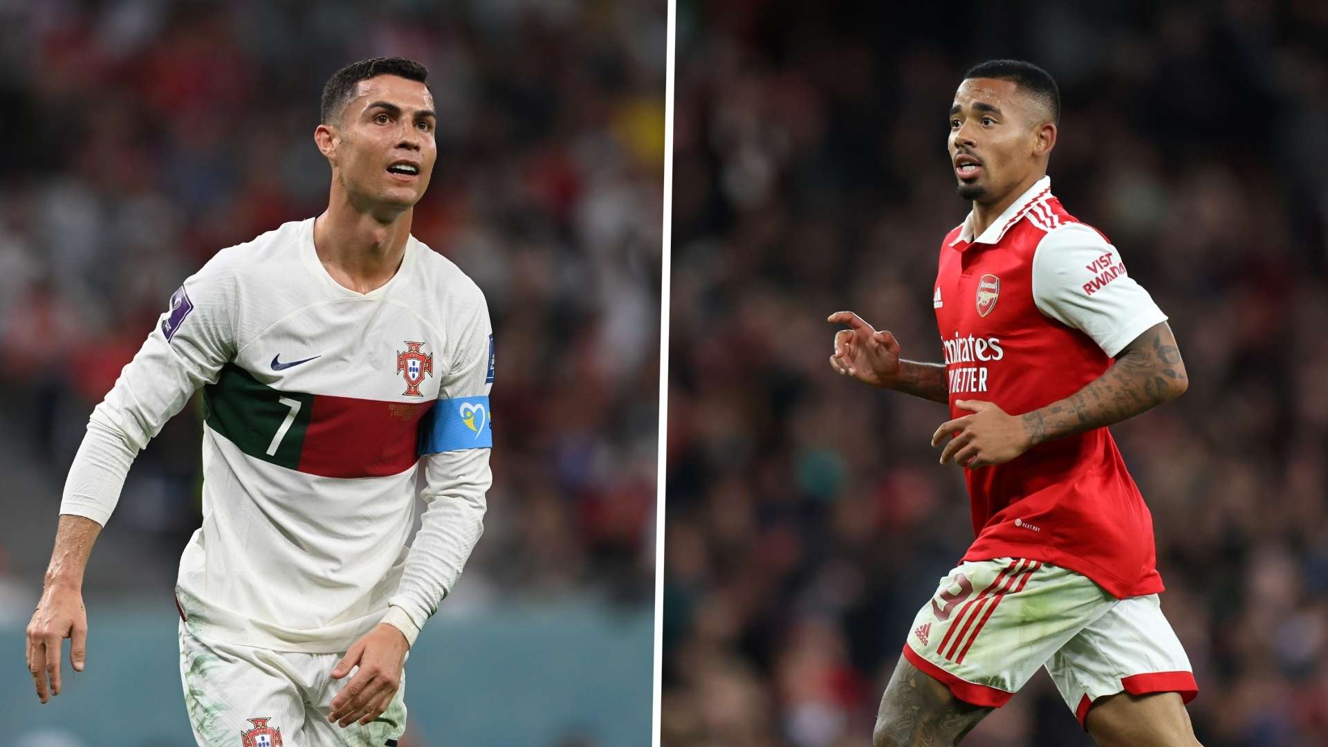 Cristiano Ronaldo, Gabriel Jesus GFX