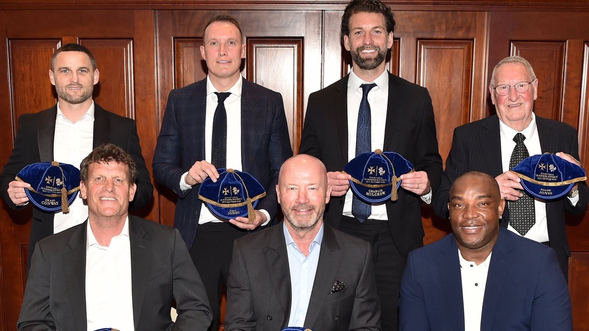 Blackburn Rovers honour caps