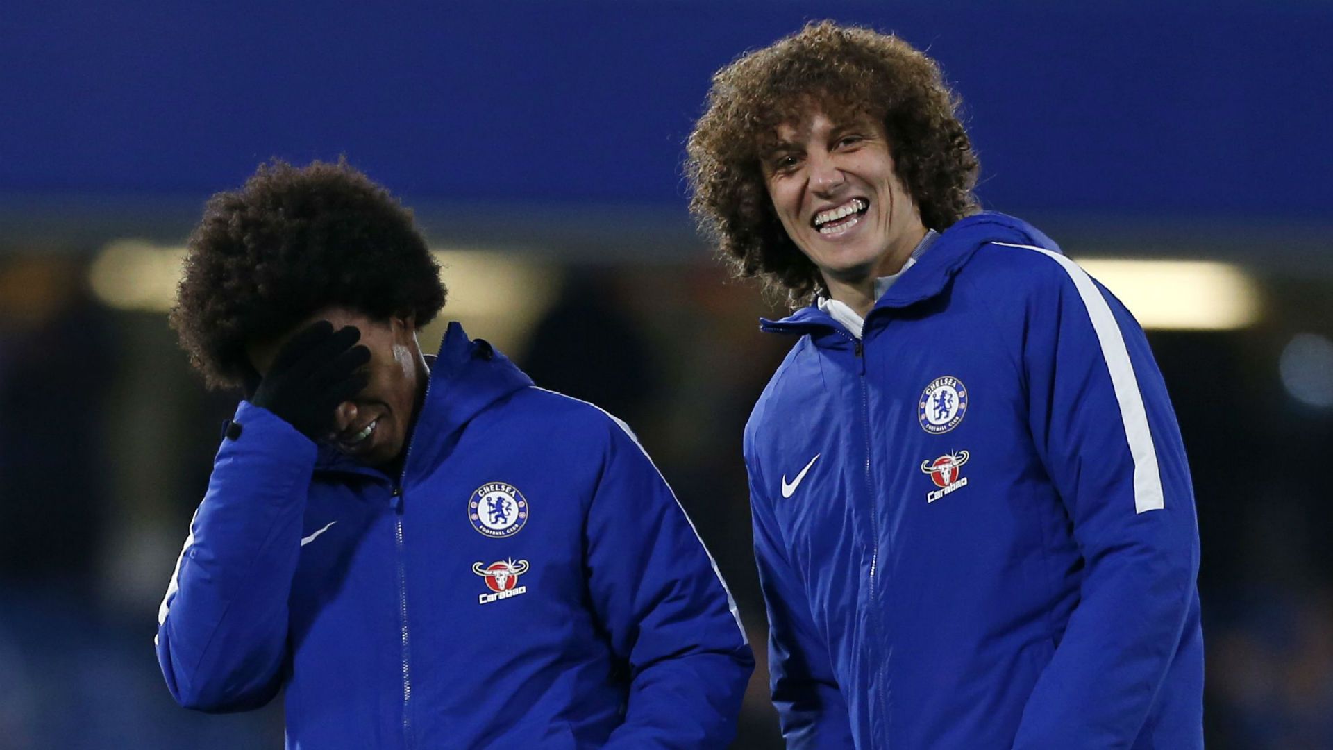 Willian David Luiz Chelsea