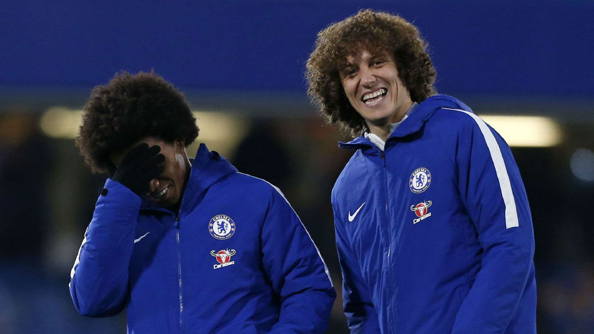 Willian David Luiz Chelsea