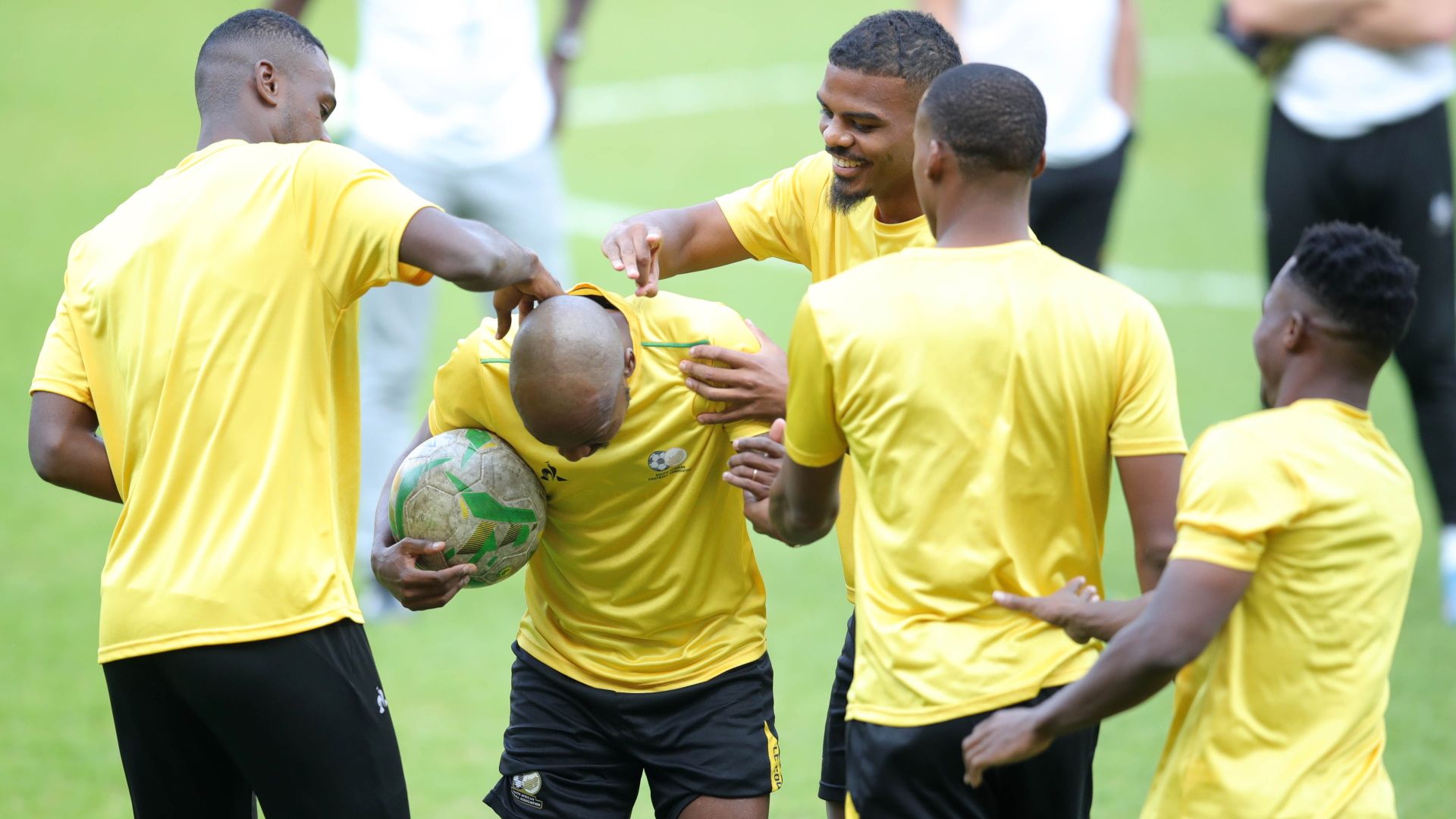 Bafana Bafana players, September 2023