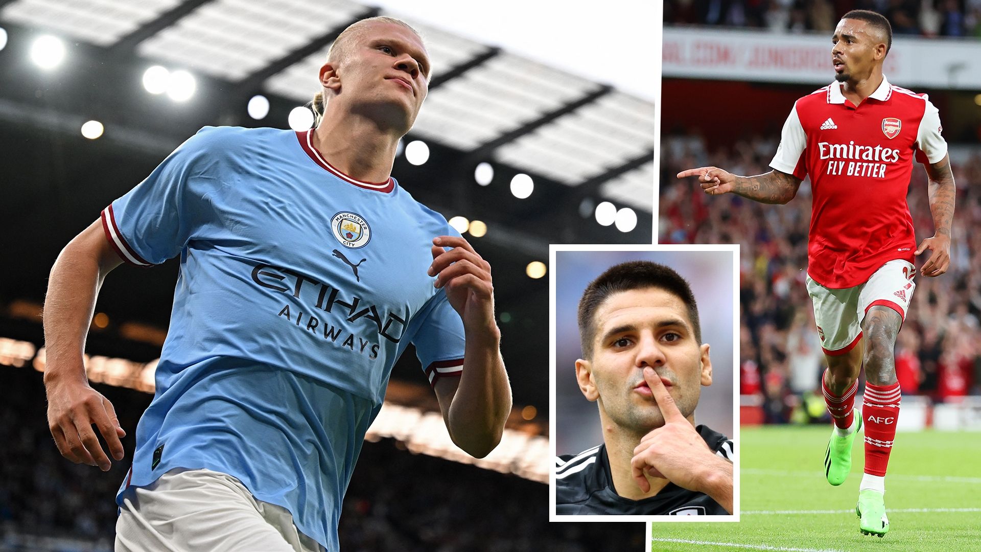 Haaland Mitrovic Jesus PL slider 2022-23