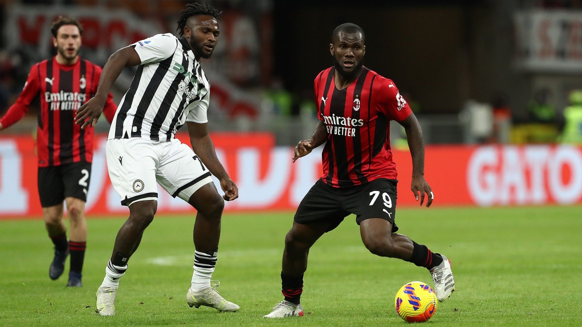 Success Kessié Milan Udinese Serie A