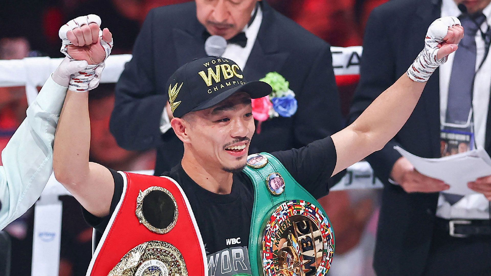 井上尚弥 vs アフマダリエフ 9/14 キャップ 過去イチ」井上尚弥、9