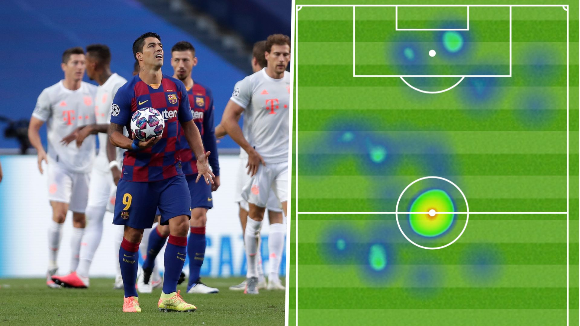 Mapa de calos Suárez