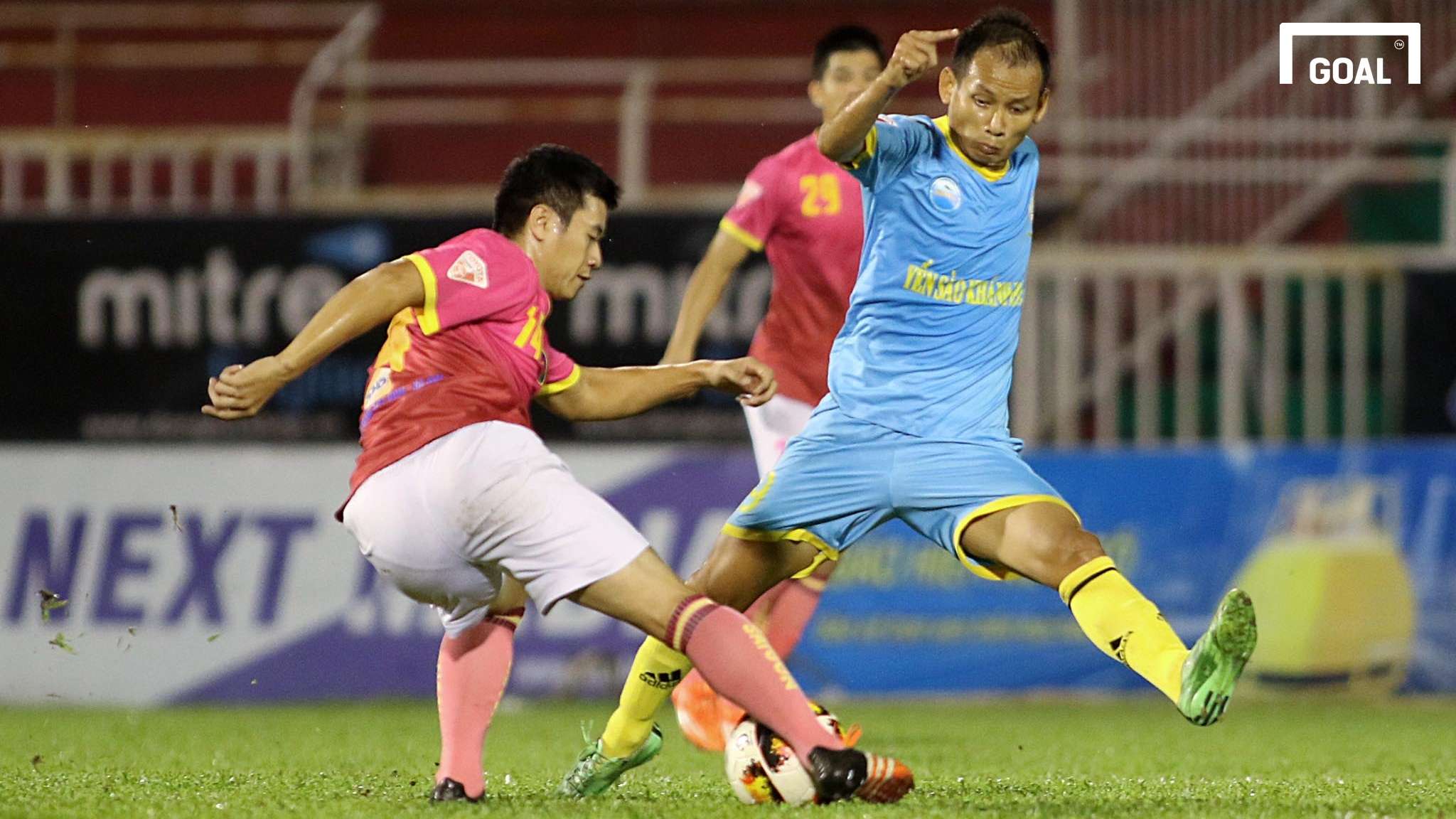 Sài Gòn FC Sanna Khánh Hòa BVN Vòng 21 V.League 2017