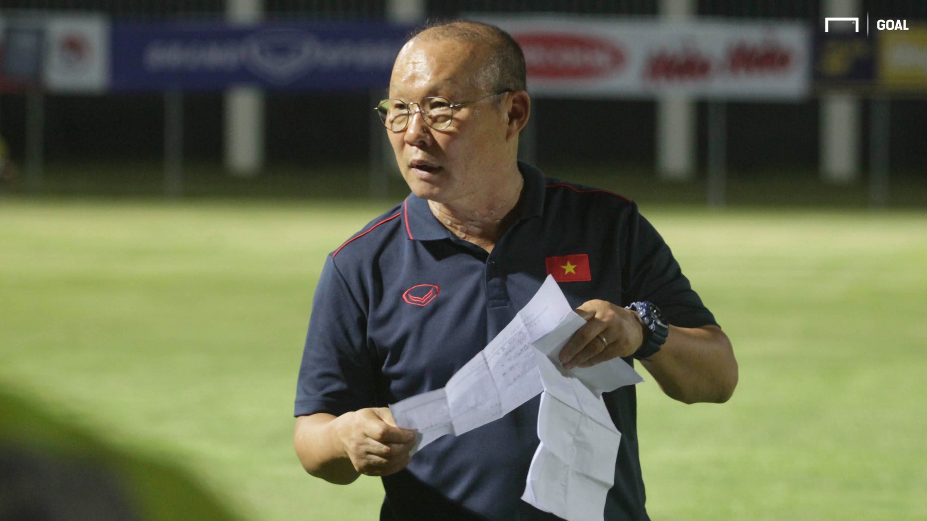 Coach Park Hang-seo U23 Vietnam vs Viettel FC Friendly Match July 2019