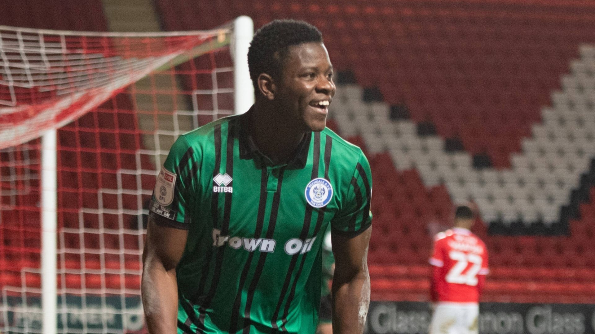 GER ONLY Kwadwo Baah AFC Rochdale 12-01-2021