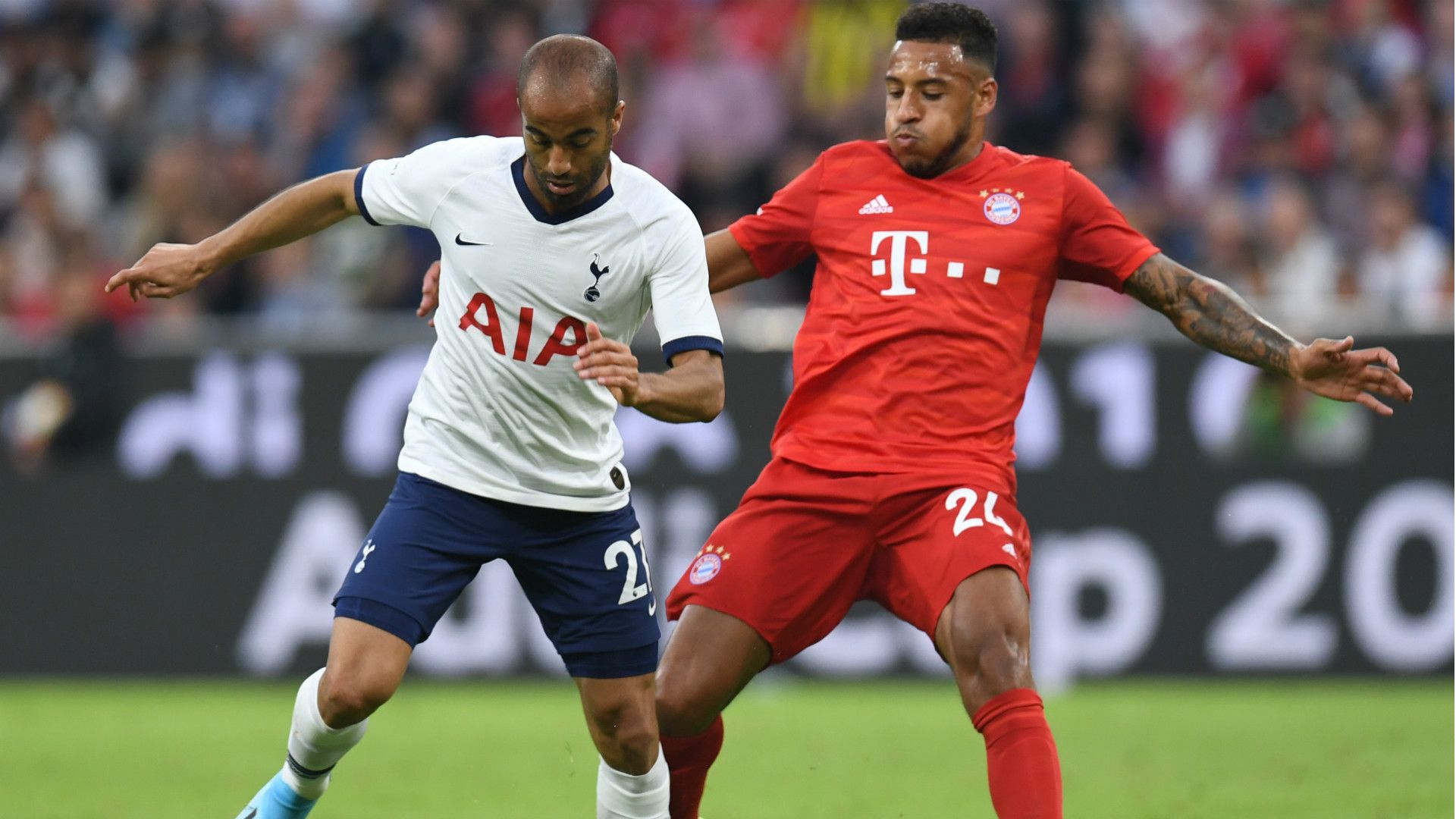 Corentin Tolisso Loucas Moura Bayern München Tottenham Hotspur Audi Cup 2019