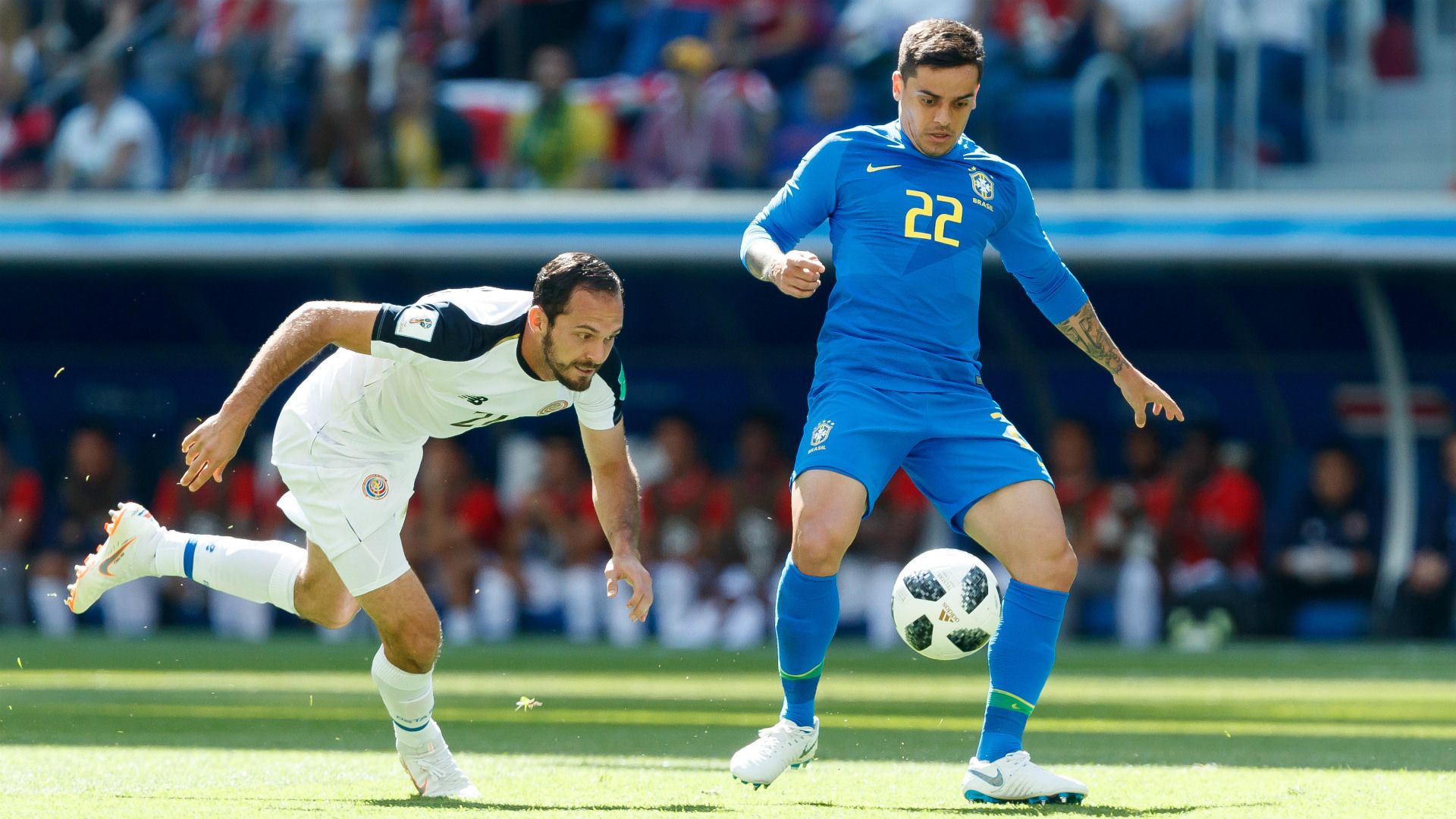 Fagner Brazil vs Costa Rica World Cup 2018