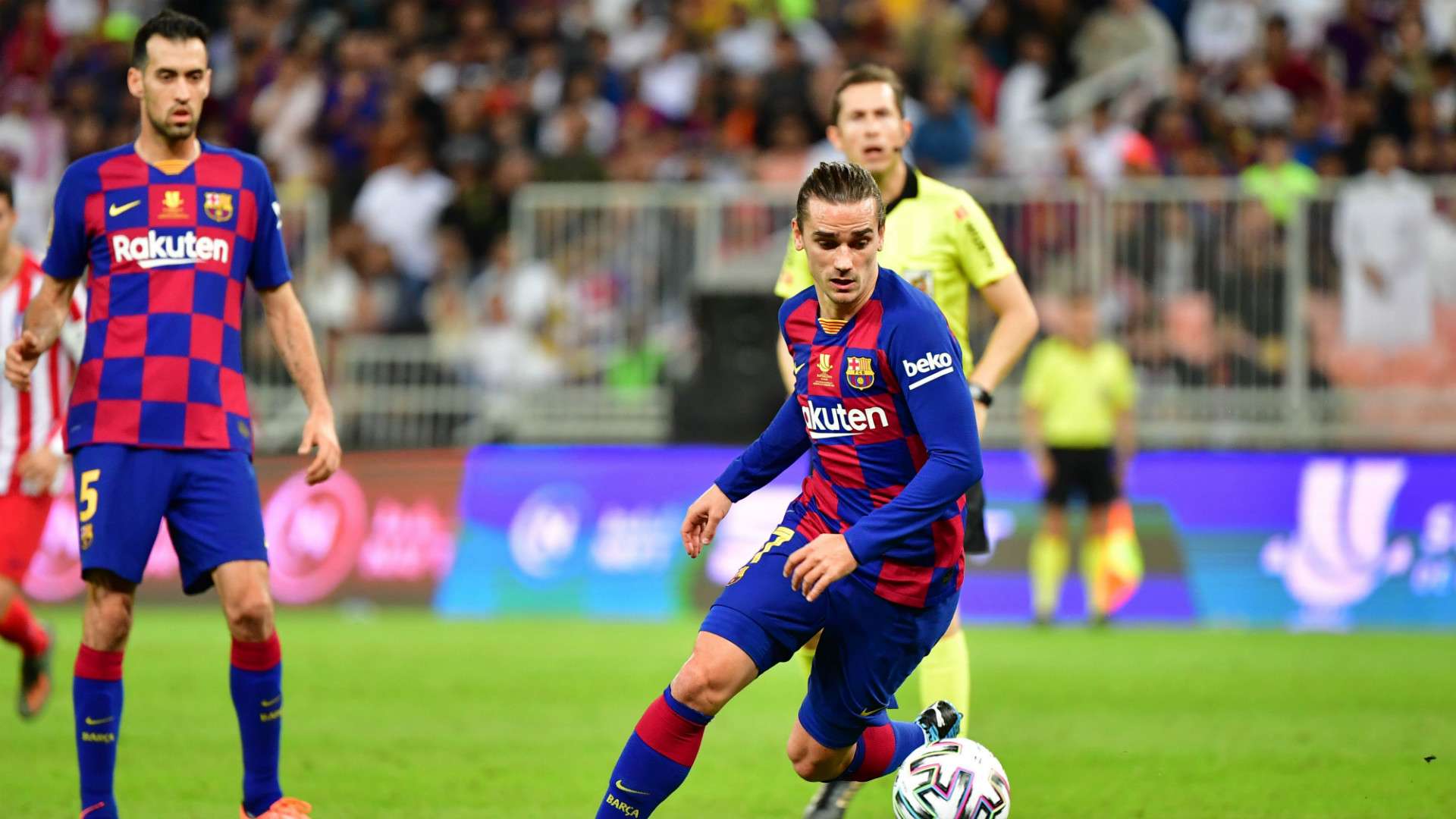 Antoine Griezmann Barcelona Atletico Supercup 2020