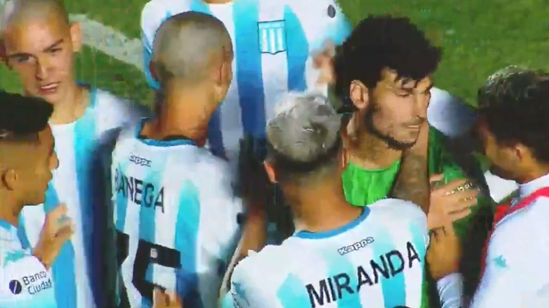 Javi Garcia Racing Athletico Paranaense Captura TV