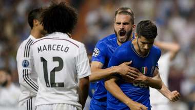 Alvaro Morata Vidal Real Madrid Juventus Champions League 13052015