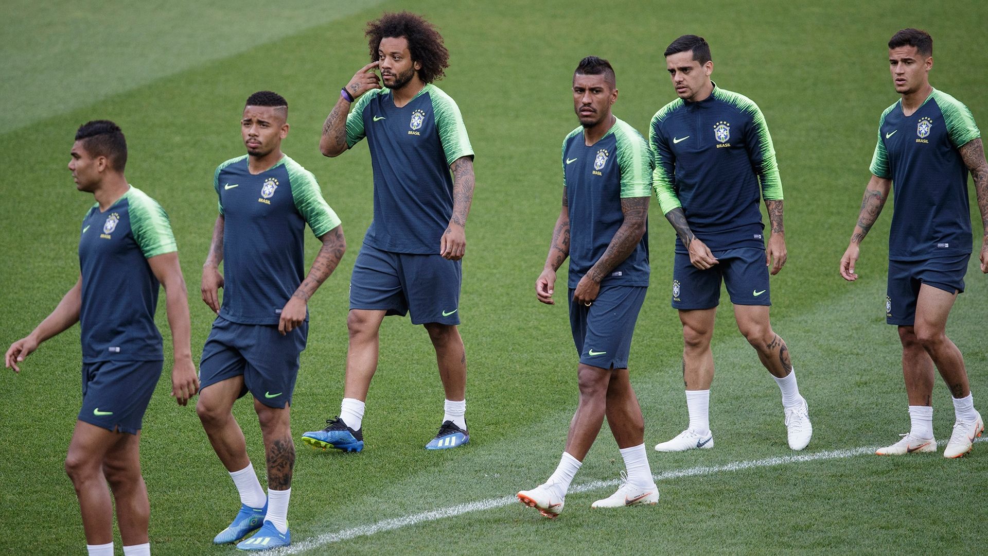 Brasil treino Copa do Mundo 26 03 18