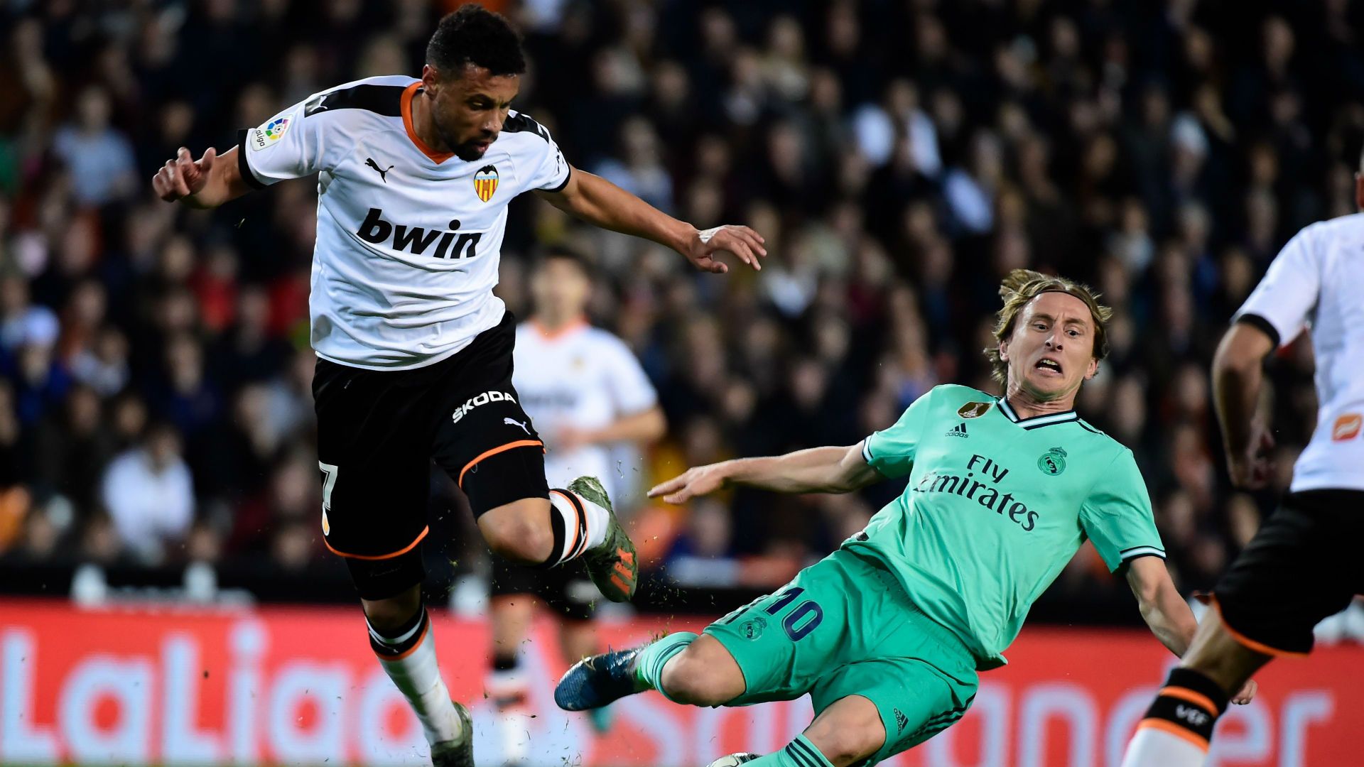 COQUELIN MODRIC VALENCIA REAL MADRID LALIGA