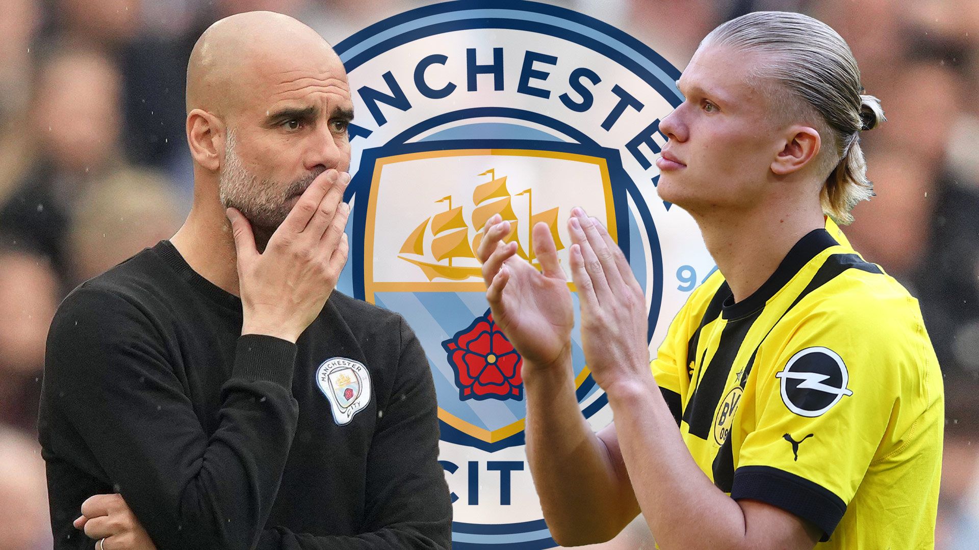 GER ONLY Guardiola Haaland