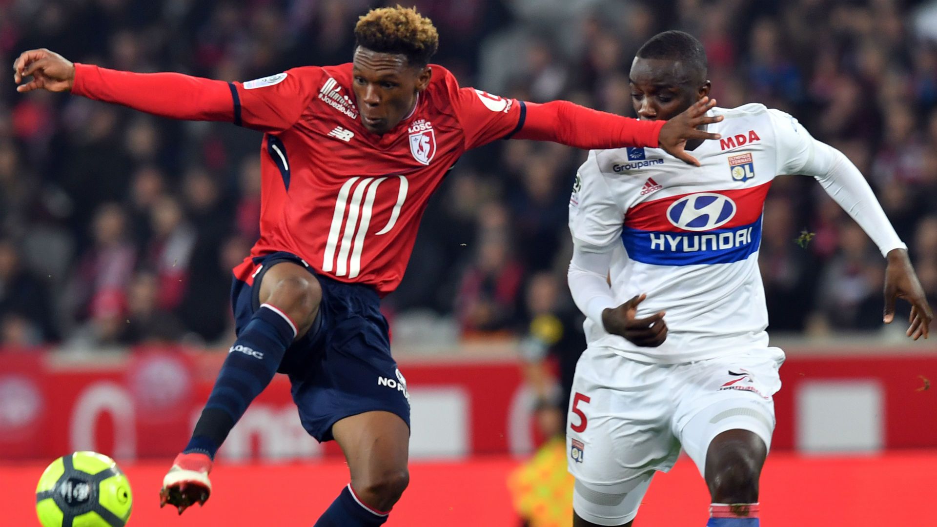 Thiago Mendes Mouctar Diakhaby Lille Lyon Ligue 1 18022018