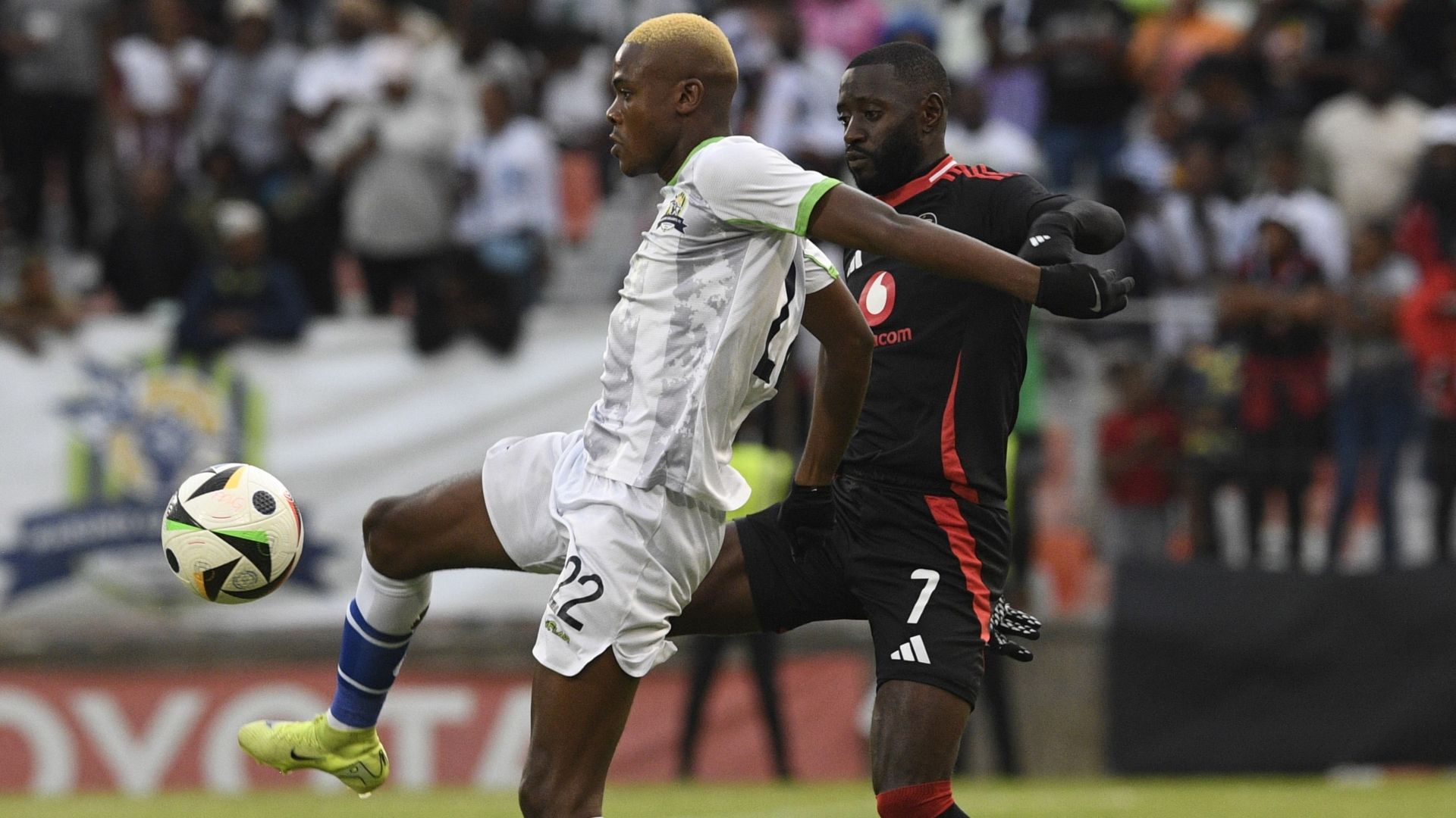 Daniel Msendani and Deon Hotto, Marumo Gallants vs Orlando Pirates