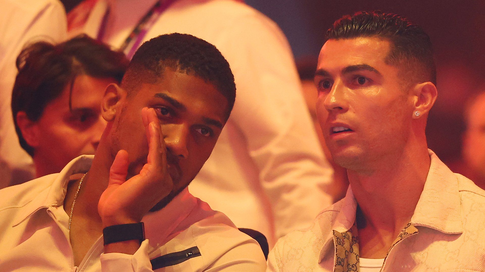 Anthony Joshua Cristiano Ronaldo 2024