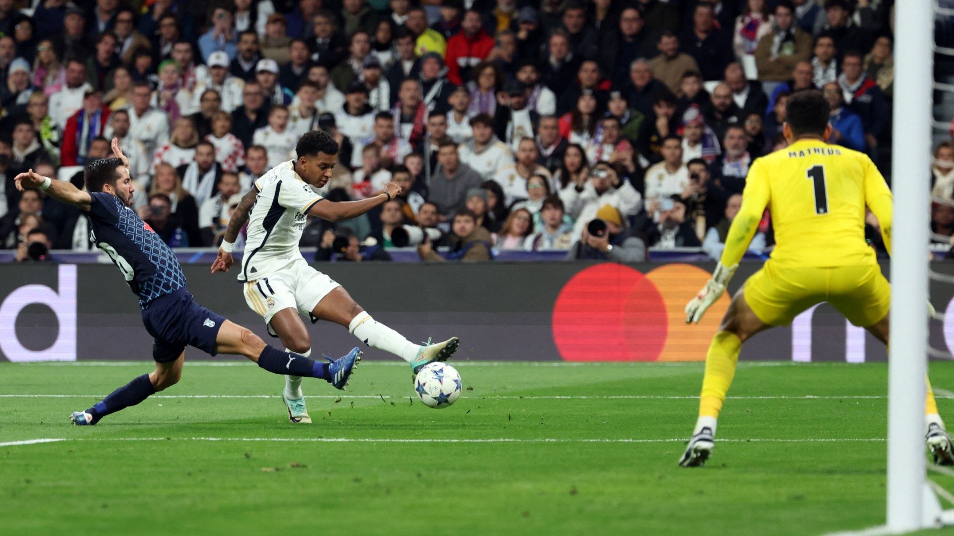 Rodrygo Real Madrid Braga Champions League 2023-24