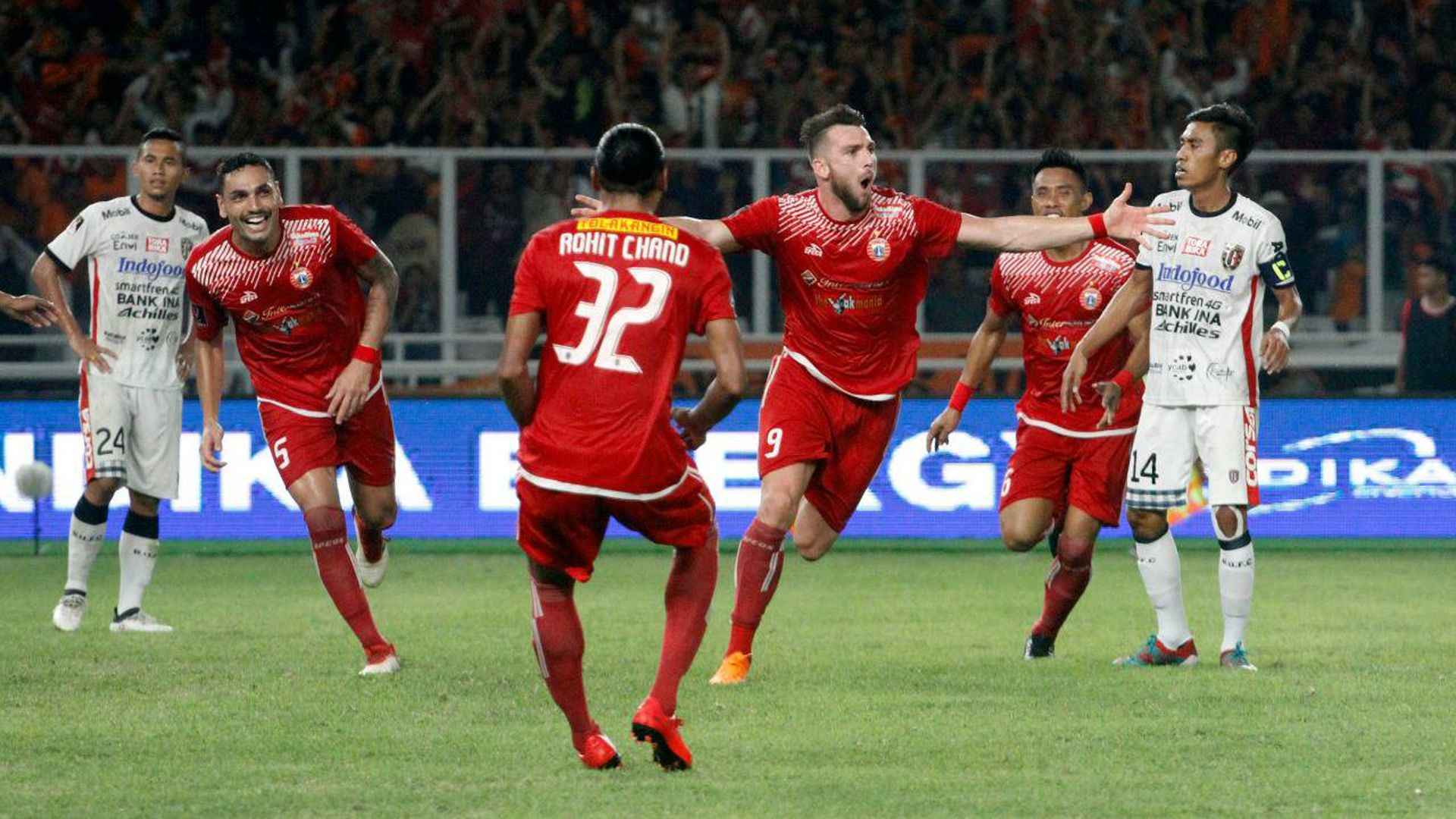 Selebrasi Marco Simic - Persija Jakarta