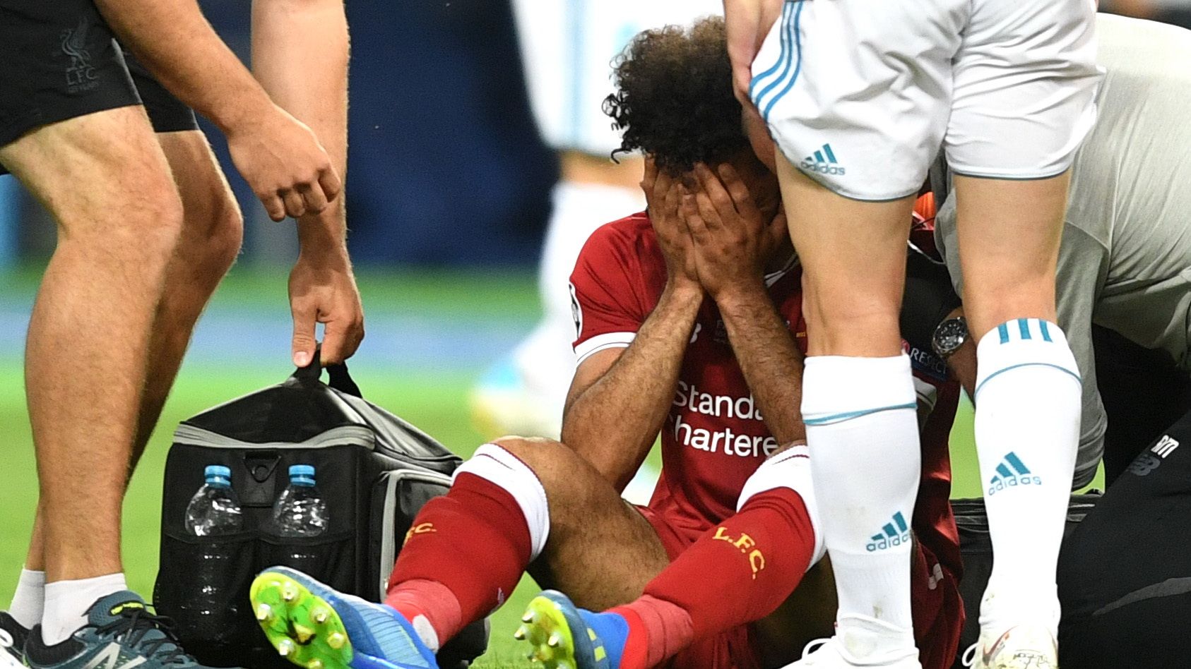 Real Madrid Mohamed Salah Liverpool Champions League 2018