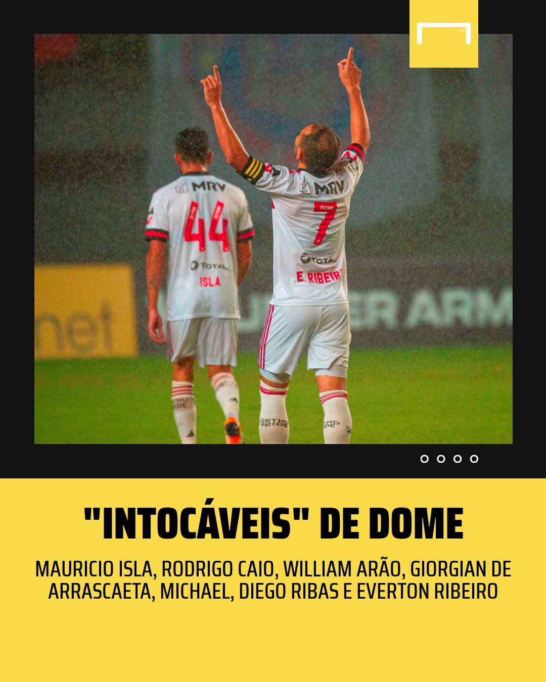 Intocáveis Dome Flamengo Brasileirão 2020