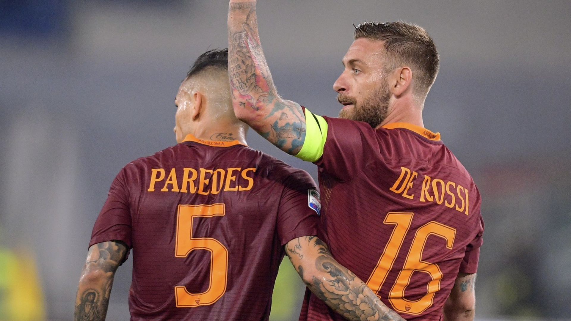 Leandro Paredes Daniele De Rossi Roma