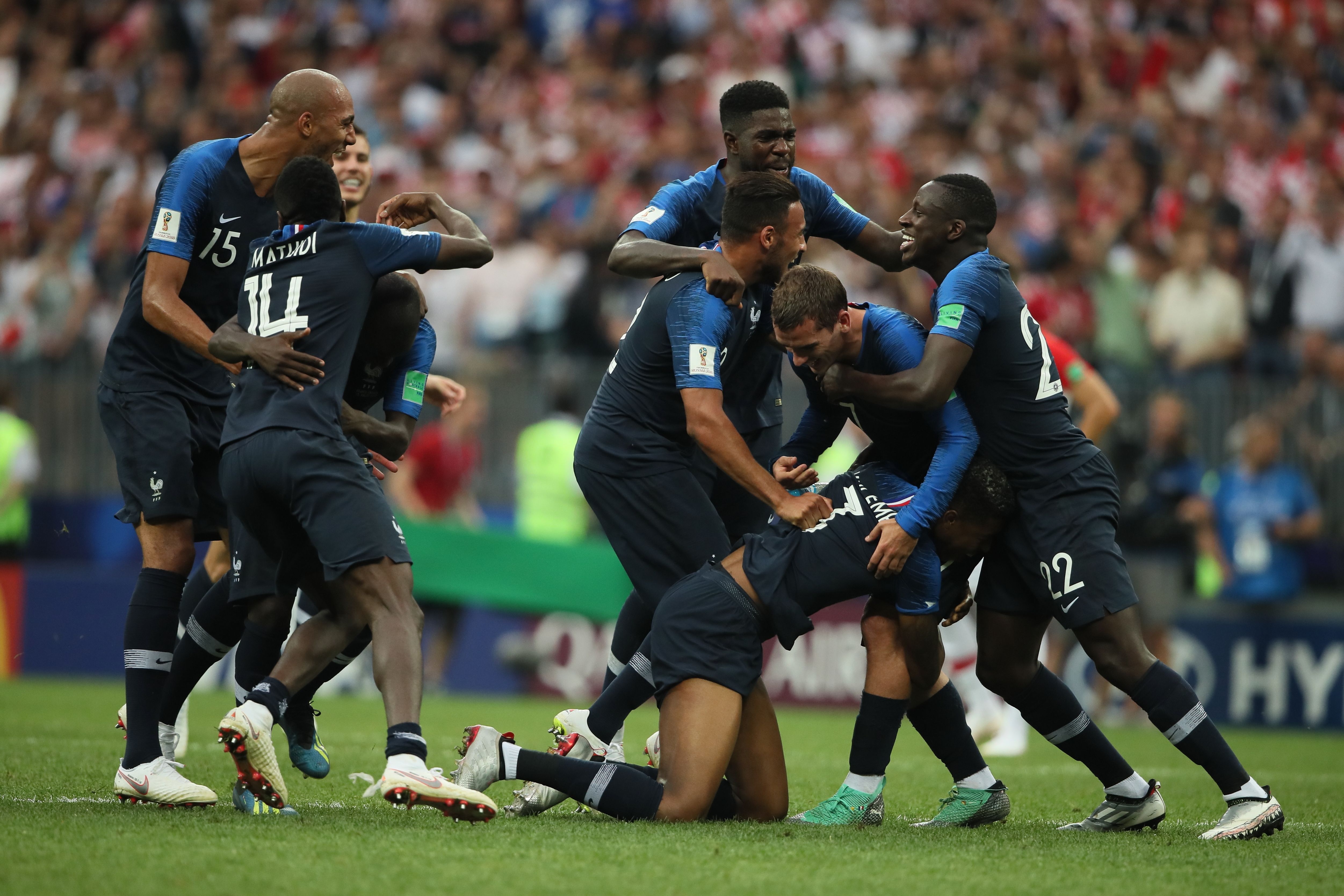 France World Cup 2018 champions