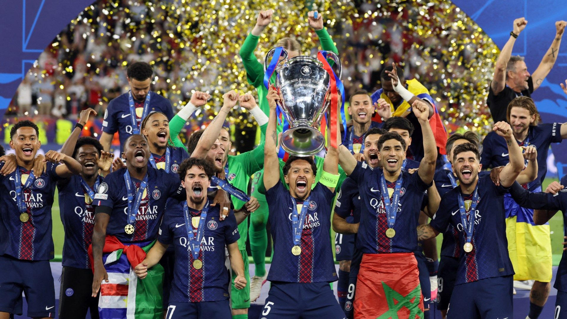 PSG campione d'Europa HD