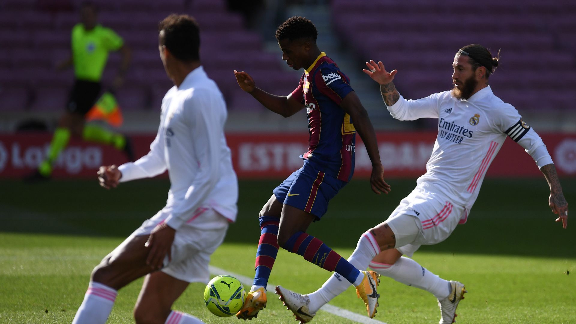 Ansu Fati Goal Barcelona Real Madrid