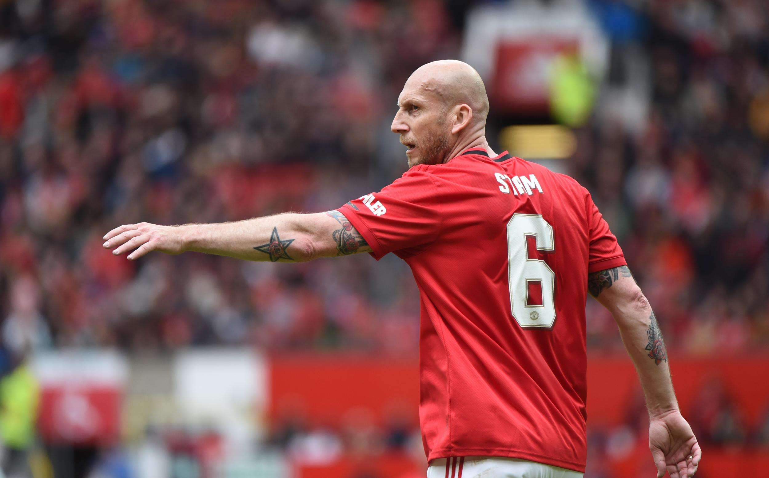 Jaap Stam Manchester United Legends vs Bayern Munich Legends 2019