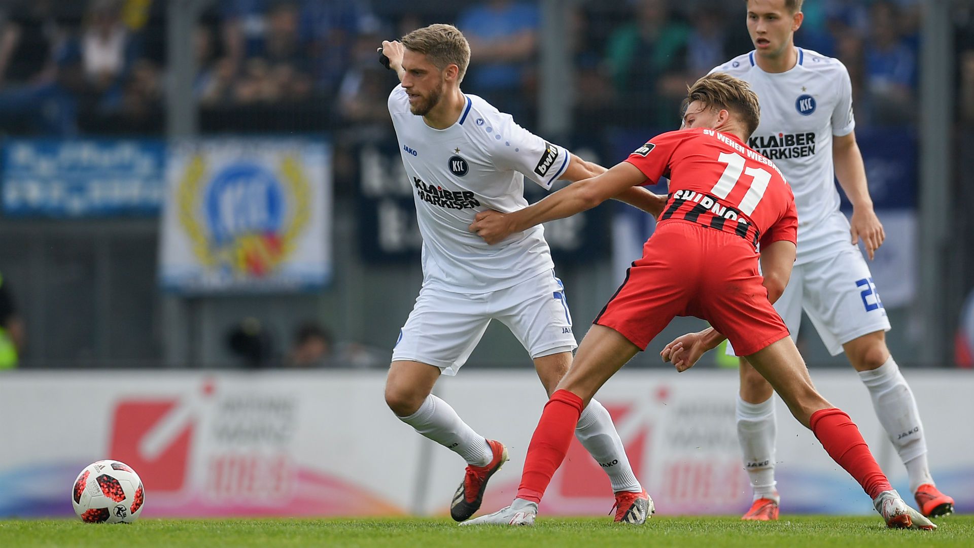 Wehen Wiesbaden Karlsruher SC 3. Liga März 2019