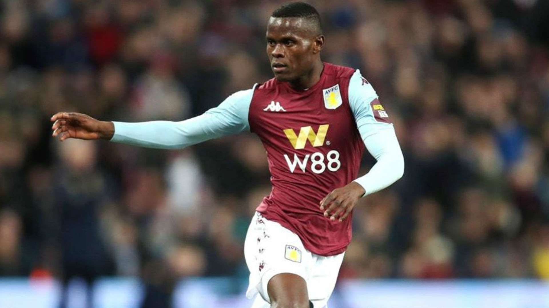 Mbwana Samatta of Tanzania and Aston Villa.