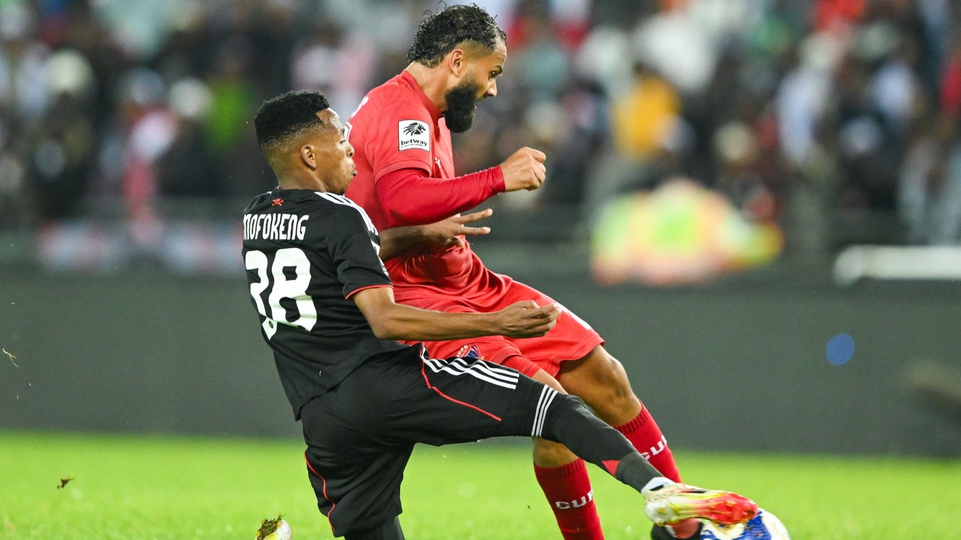 Relebohile Mofokeng and Sirgio Kammies, Orlando Pirates vs Chippa United