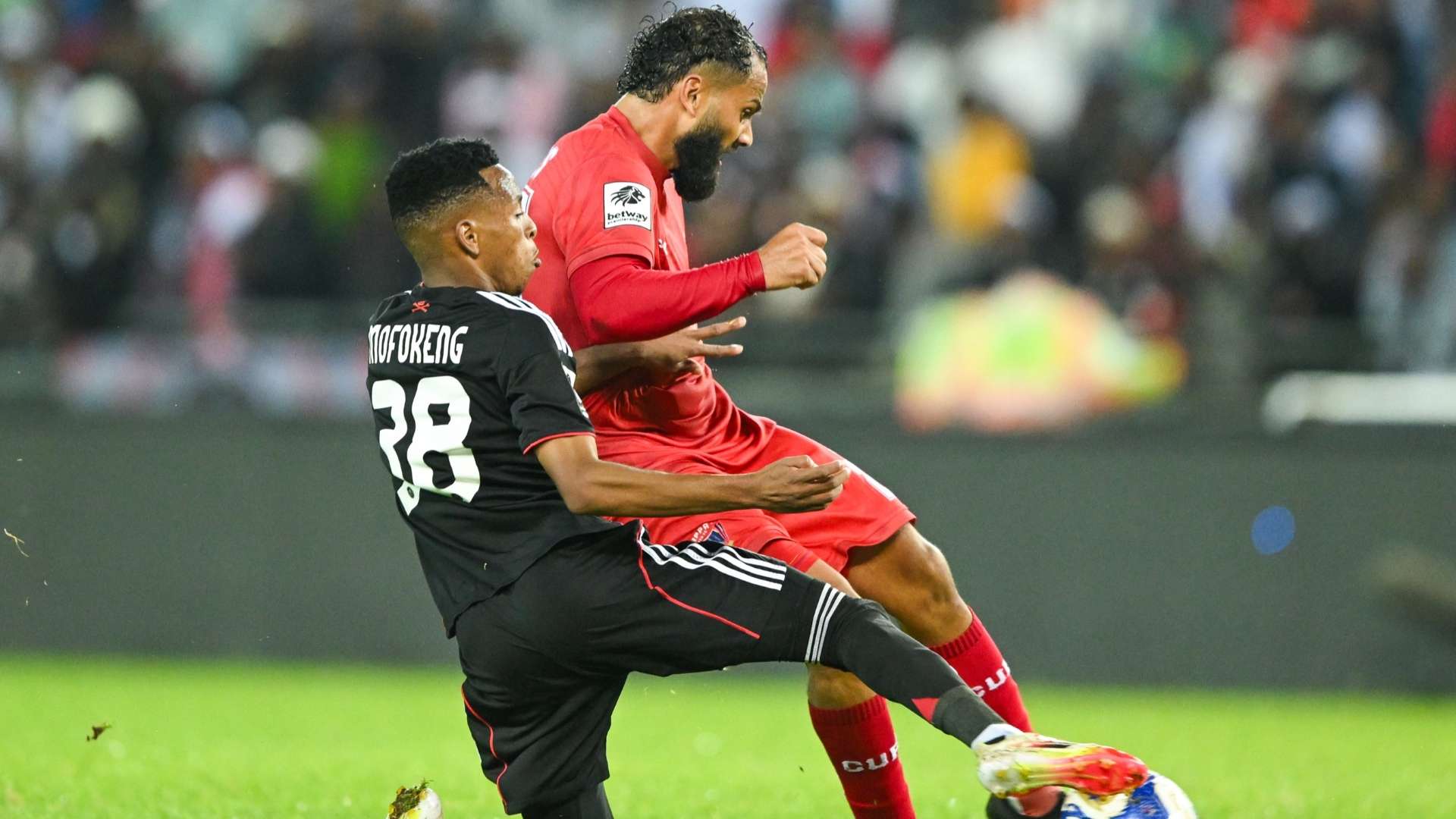 Relebohile Mofokeng and Sirgio Kammies, Orlando Pirates vs Chippa United