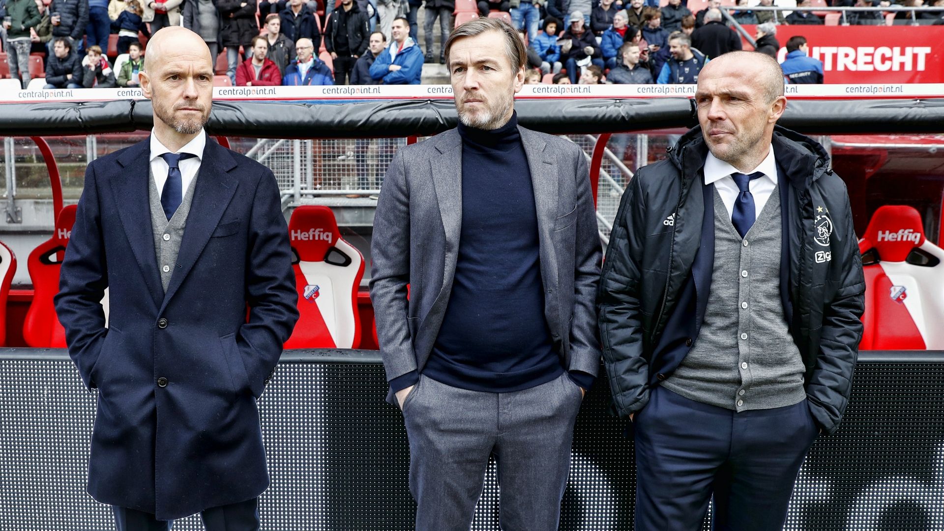 Erik ten Hag, Richard Witschge, Alfred Schreuder, Ajax, Eredivisie 01282018