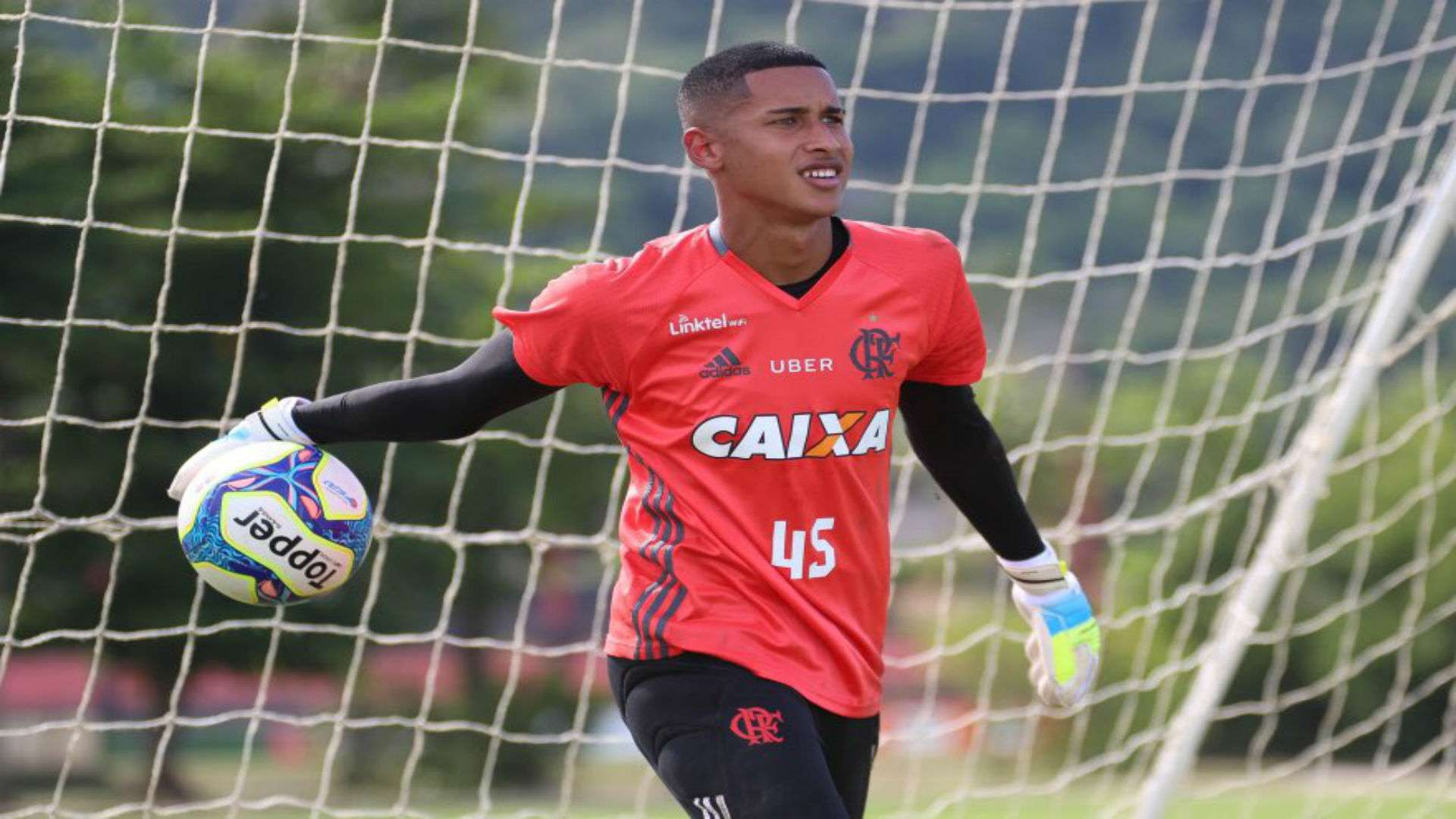 Gabriel Batista goleiro Flamengo
