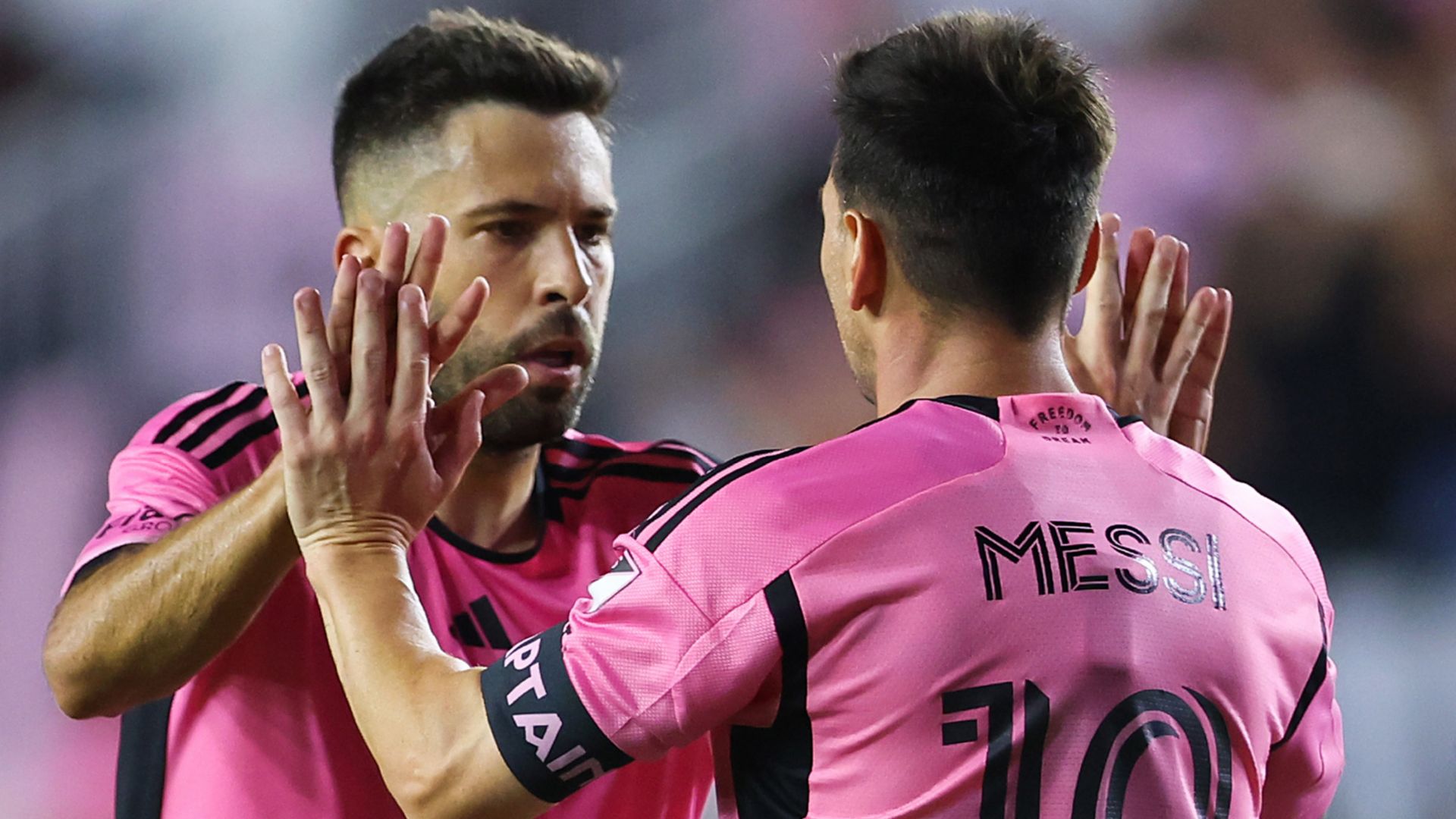 Jordi Alba Lionel Messi Inter Miami 2024