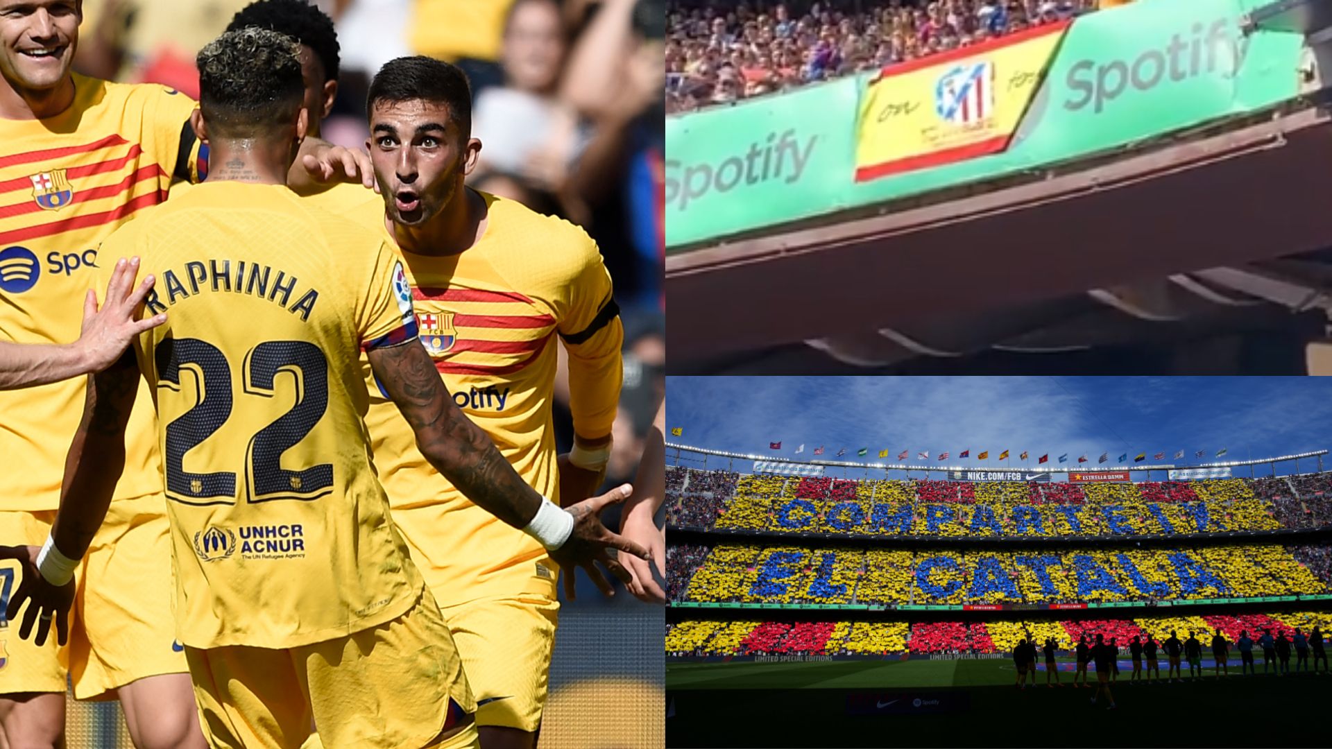 Barcelona Atletico Madrid flag