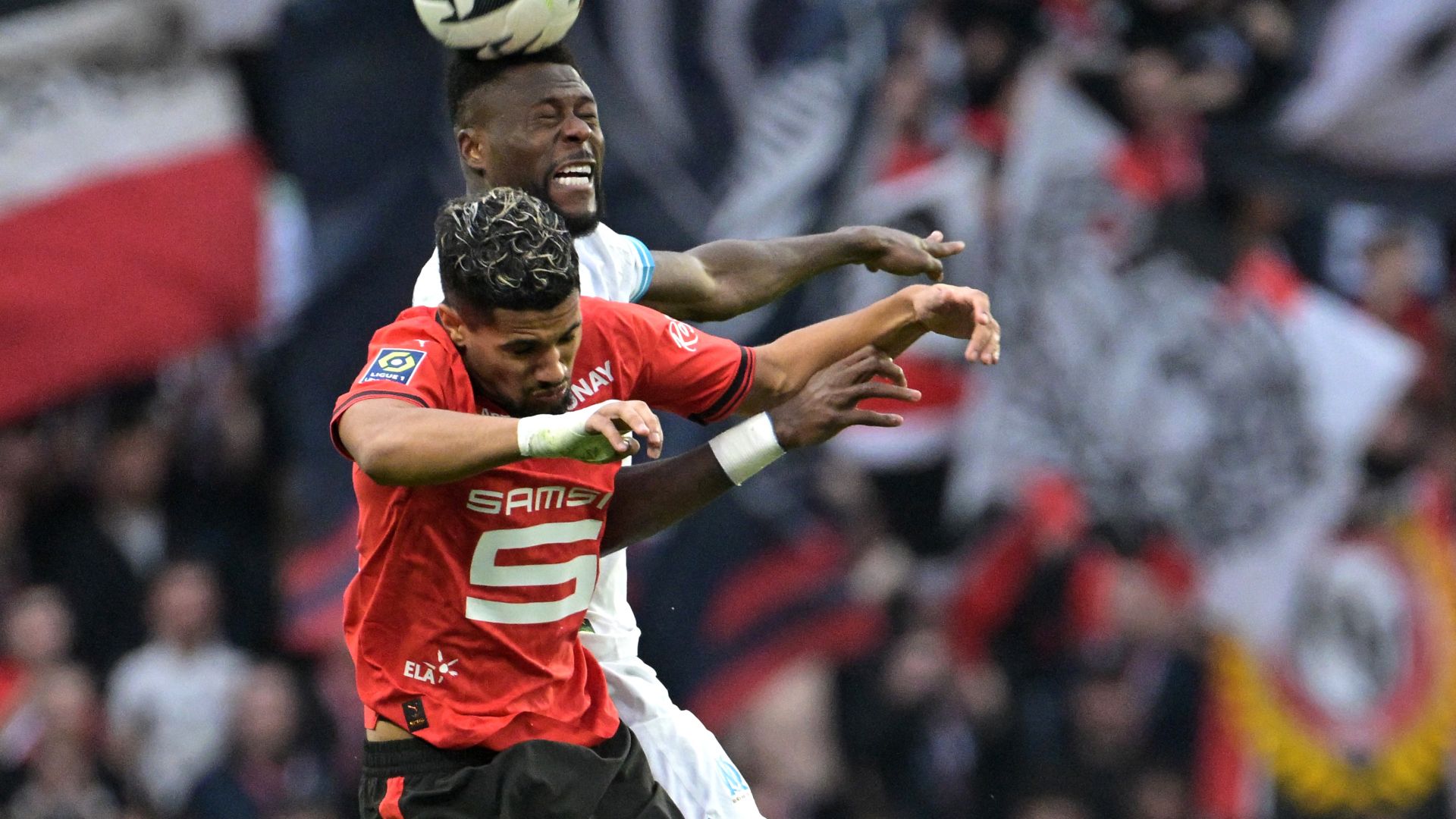 Chancel Mbemba Ludovic Blas Rennes Marseille Ligue 1 17032024