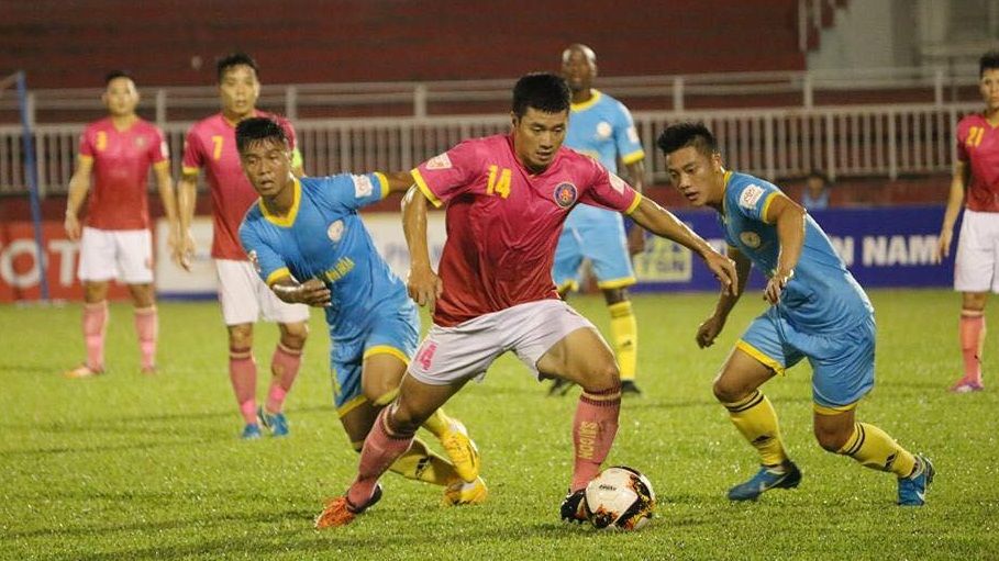 Sài Gòn FC Sanna Khánh Hòa BVN Vòng 21 V.League 2017