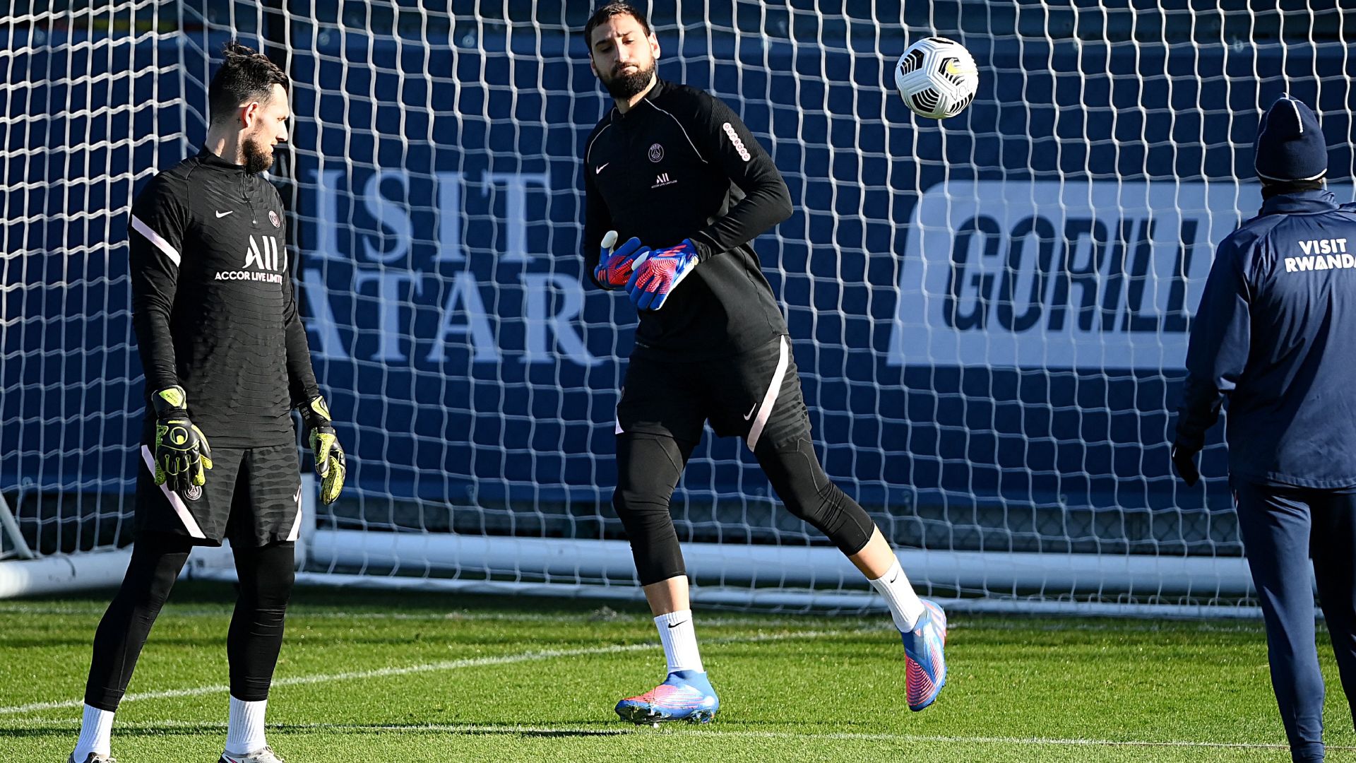 PSG Entraînement Donnarumma