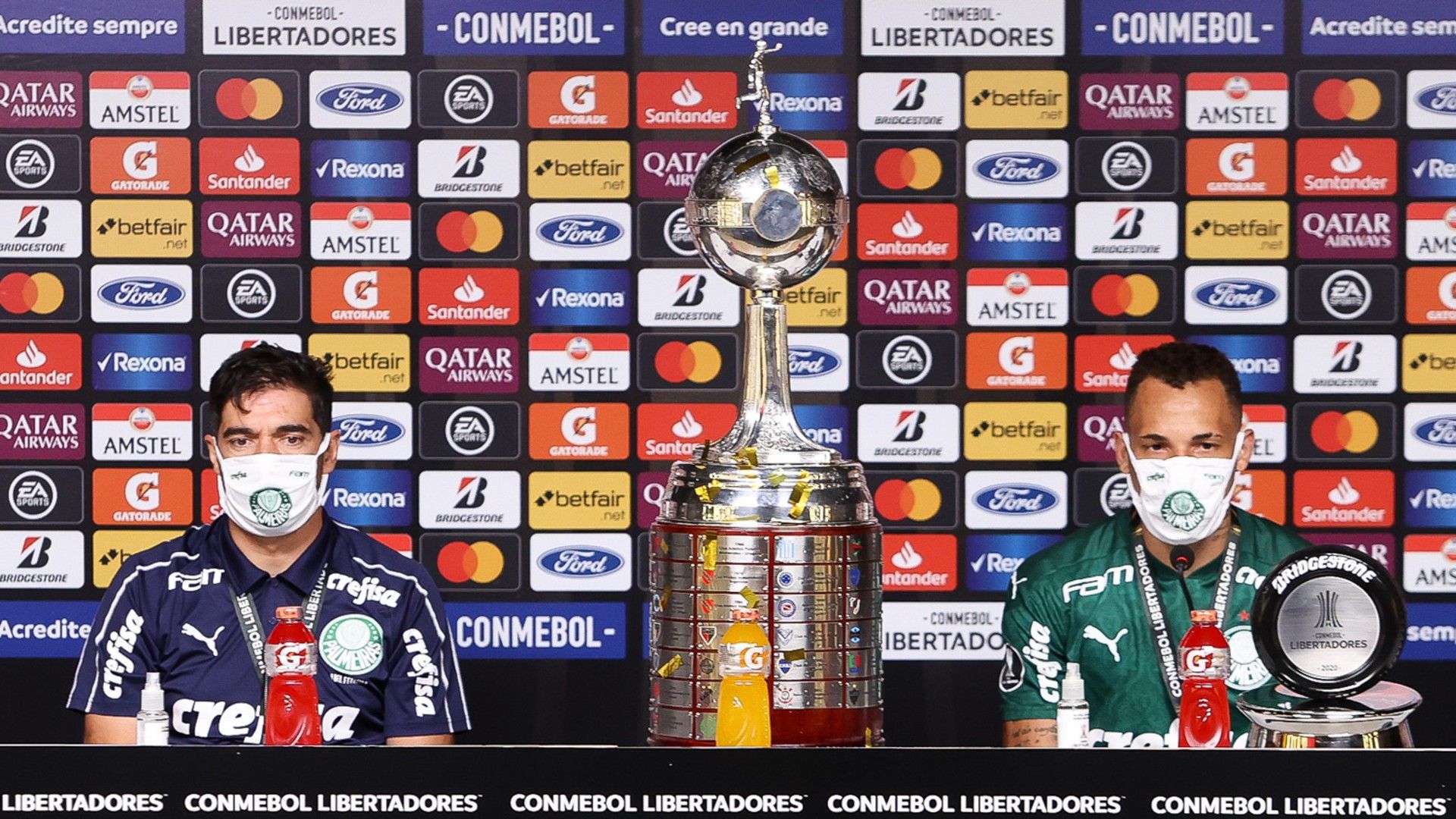 Abel Ferreira Breno Lopes Palmeiras Santos Libertadores 30 01 2021