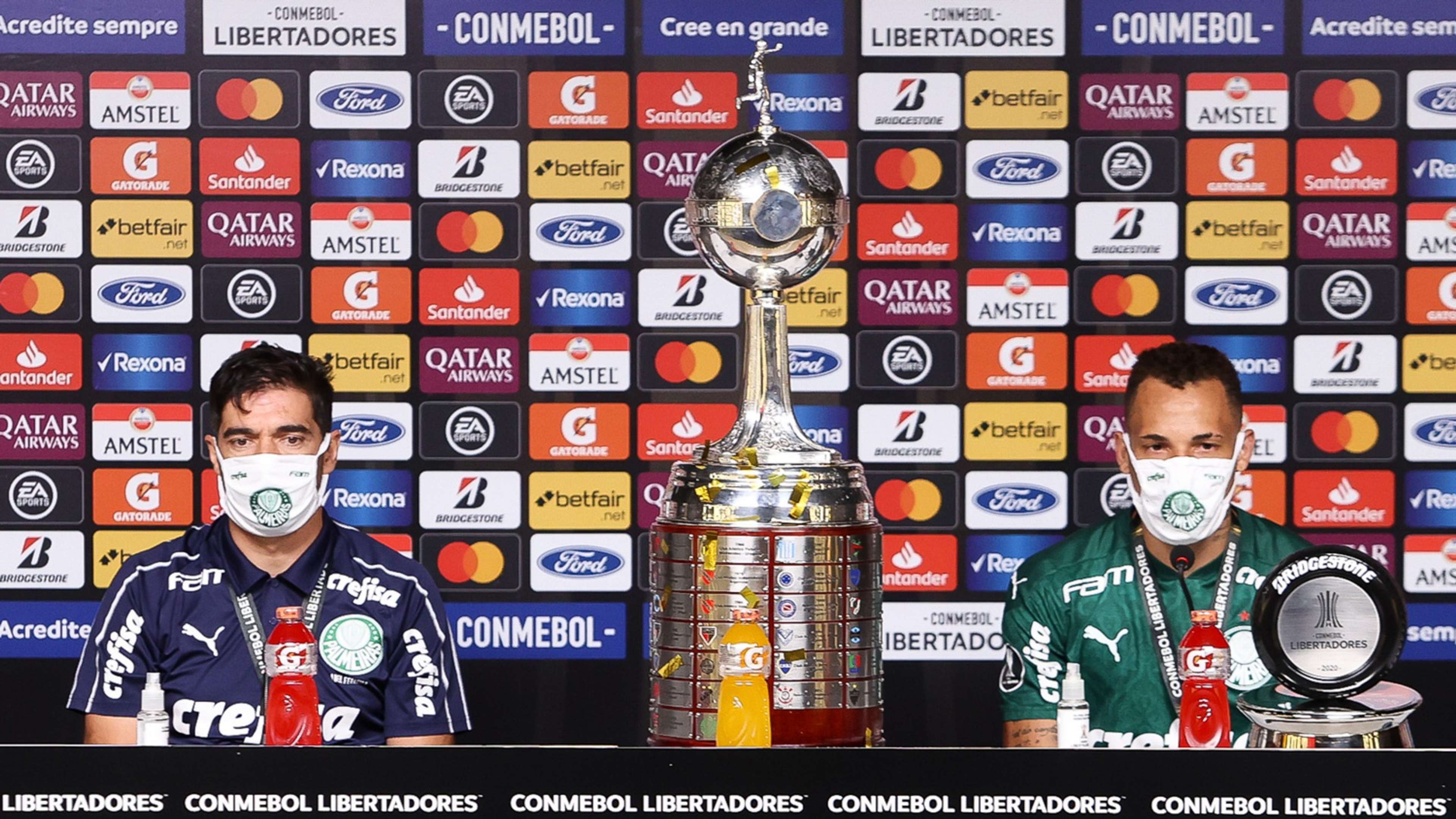 Abel Ferreira Breno Lopes Palmeiras Santos Libertadores 30 01 2021
