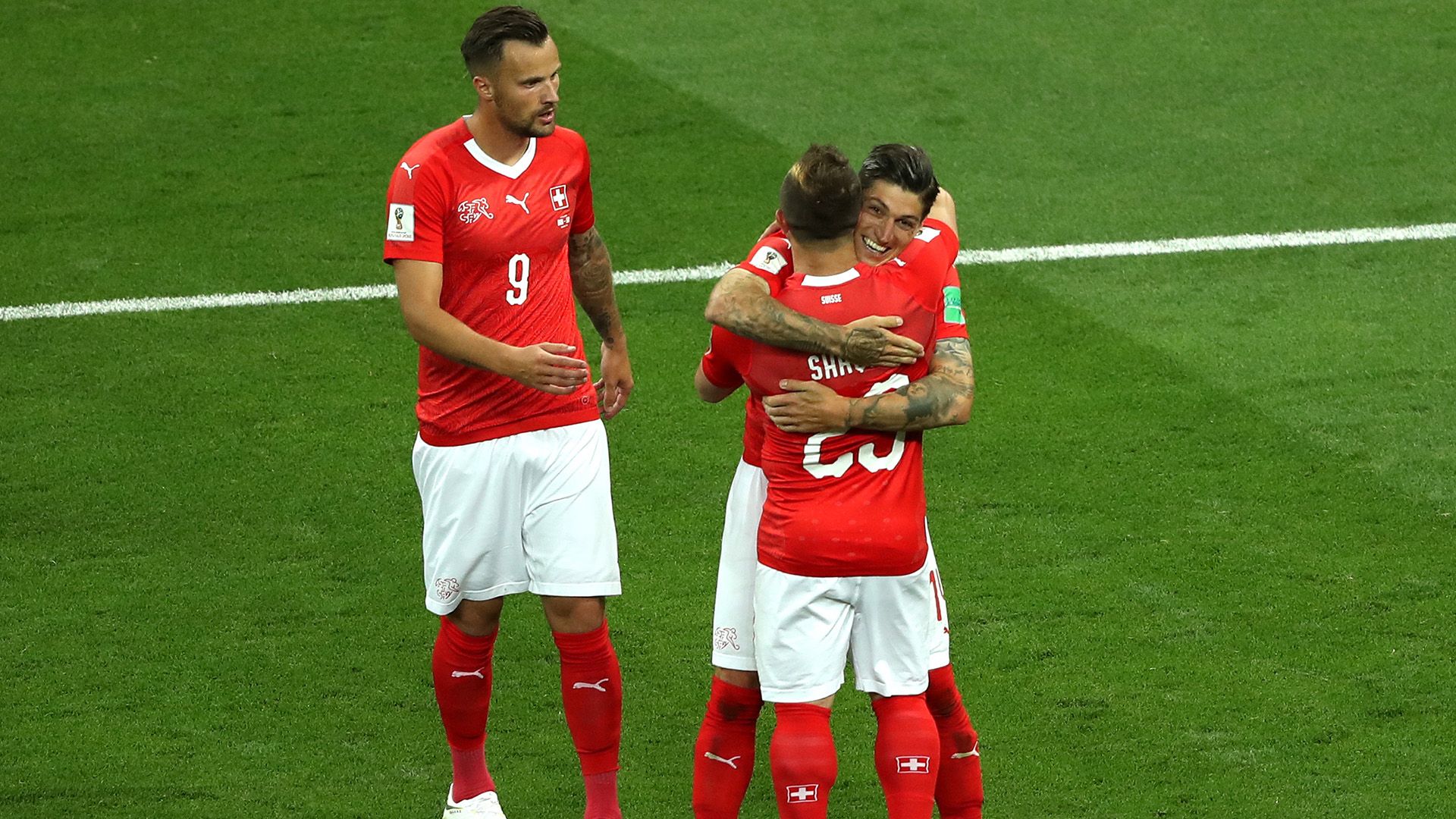 Steven Zuber Brazil Switzerland World Cup 17062018